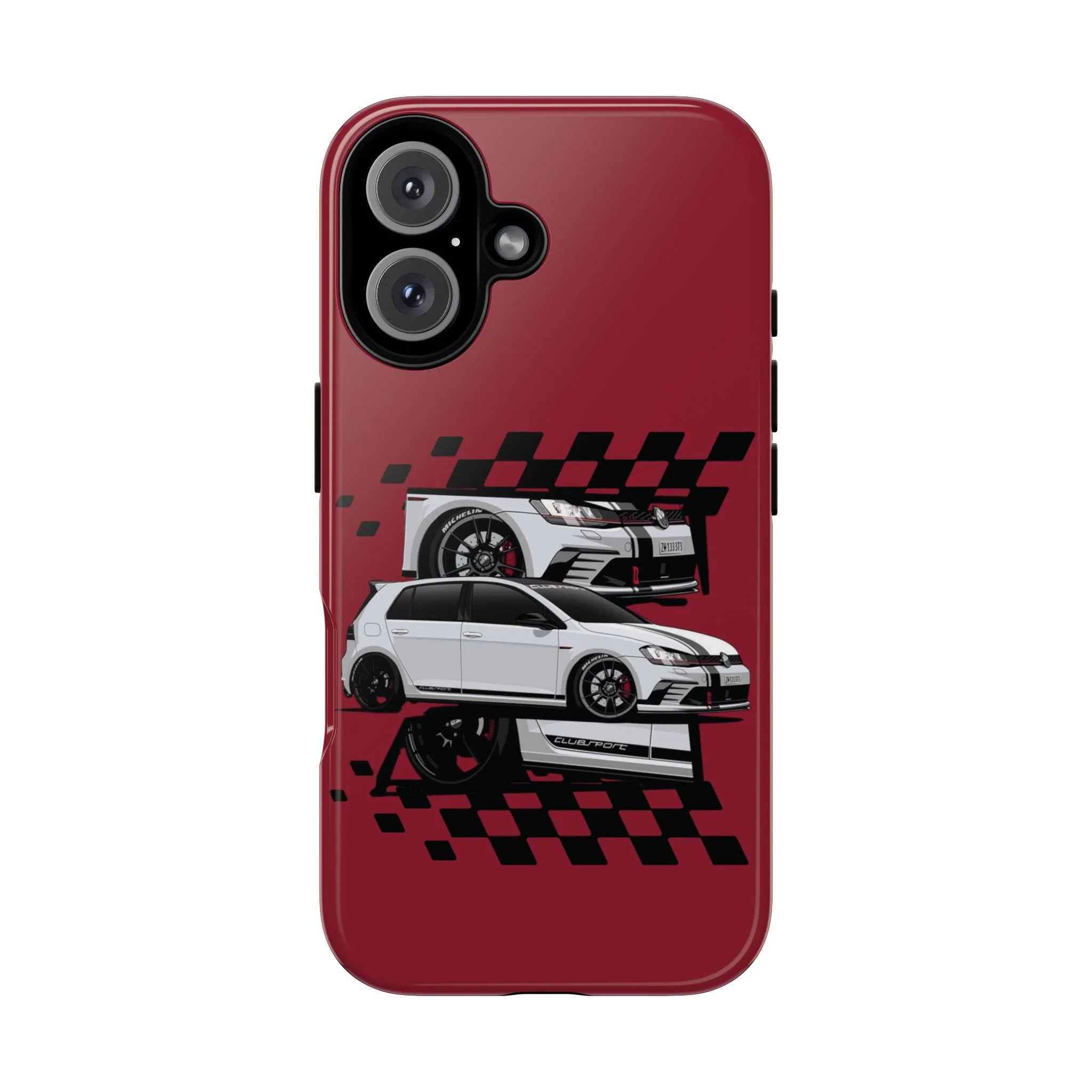 GTI Racing Inspired | Tough Phone Case for Car Enthusiasts