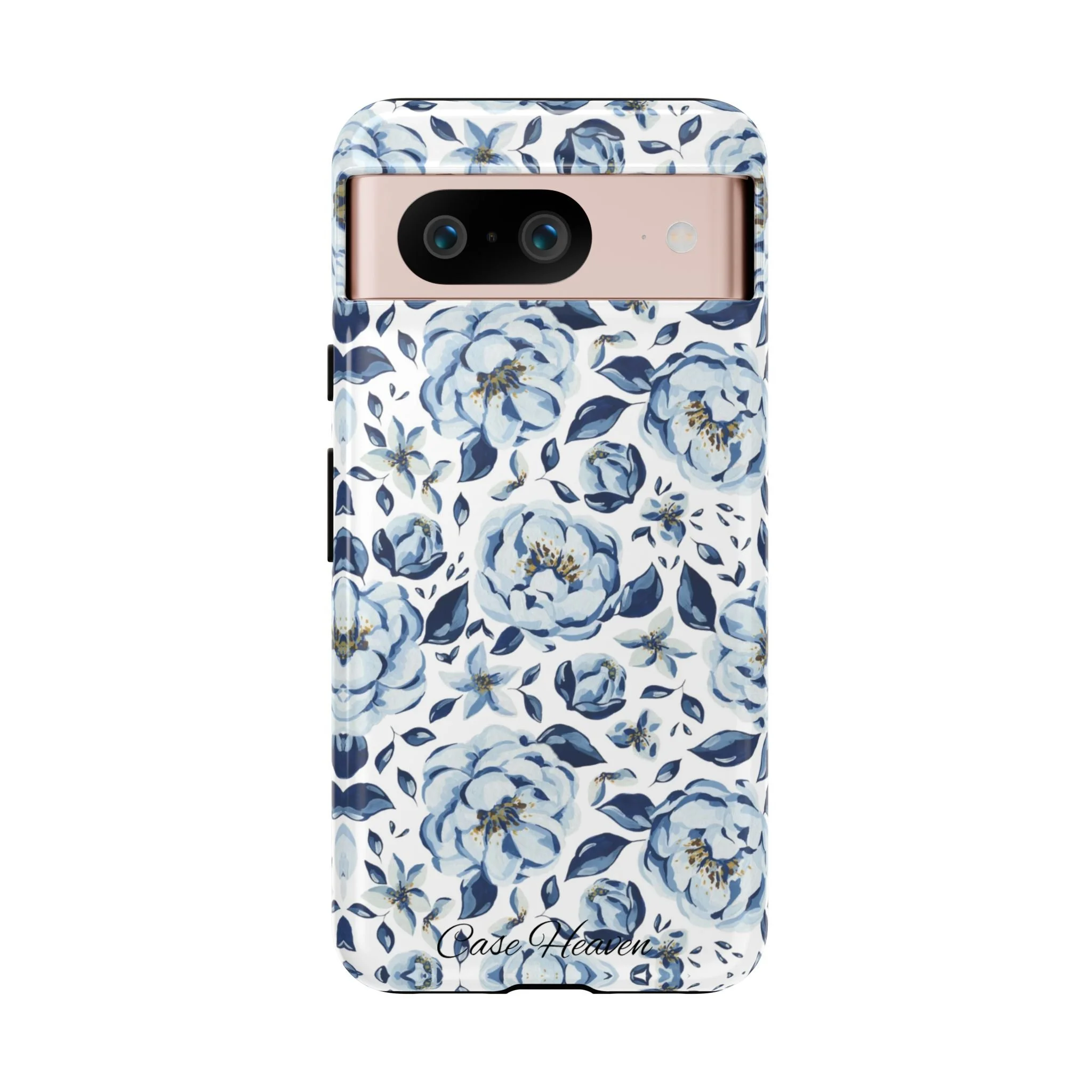 Elegant Blue Peony | Tough Phone Case