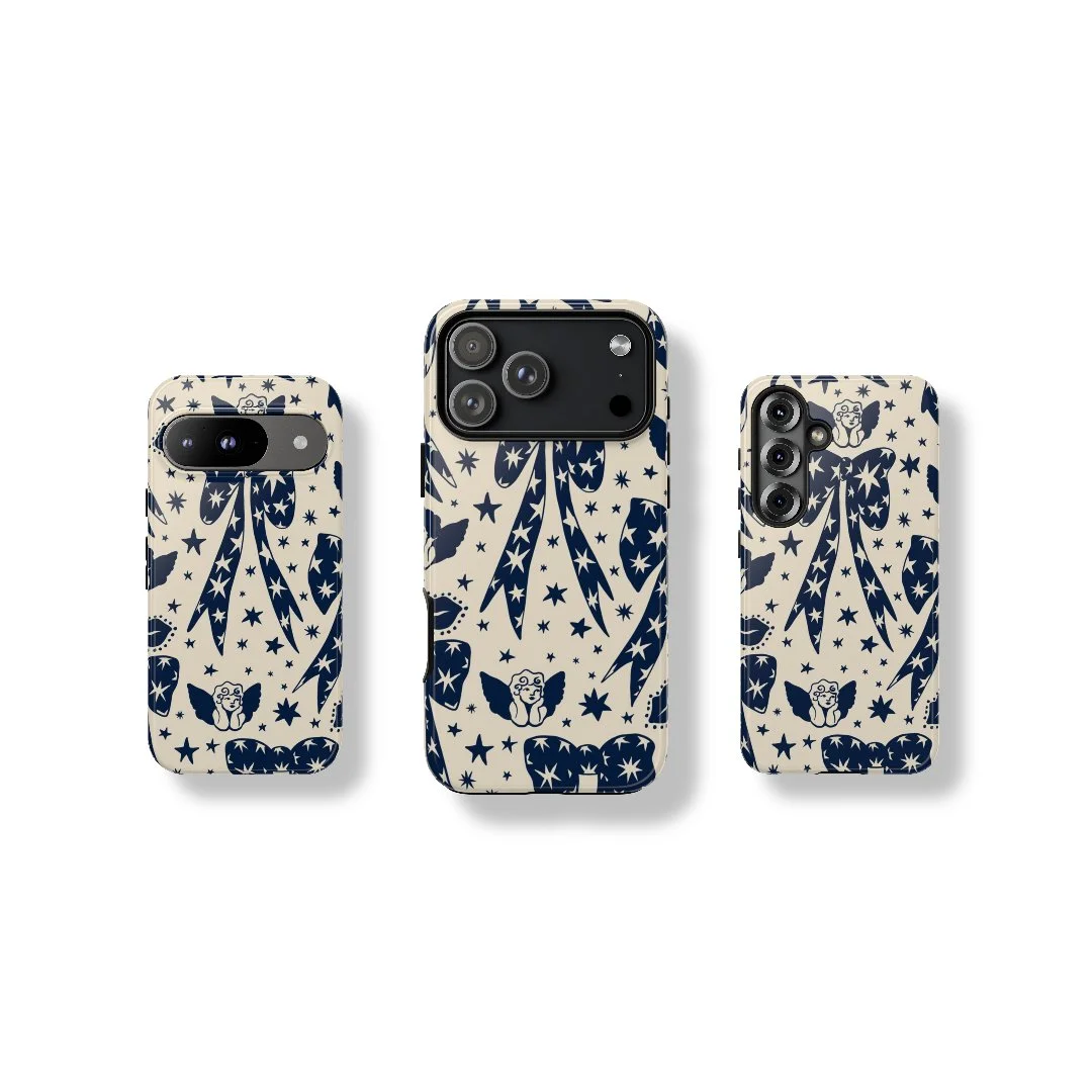 Celestial Cherub Charms | Tough Phone Case