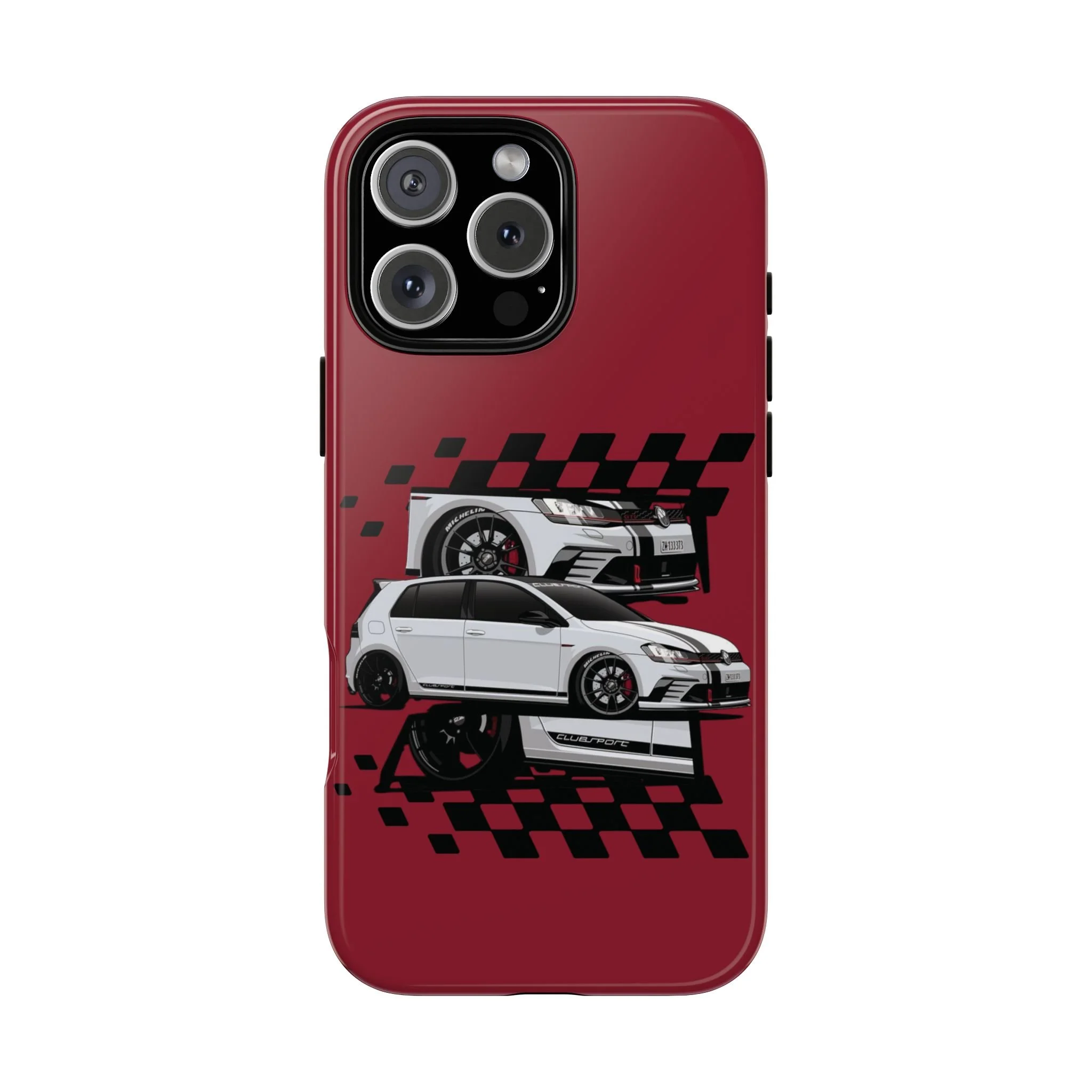 GTI Racing Inspired | Tough Phone Case for Car Enthusiasts