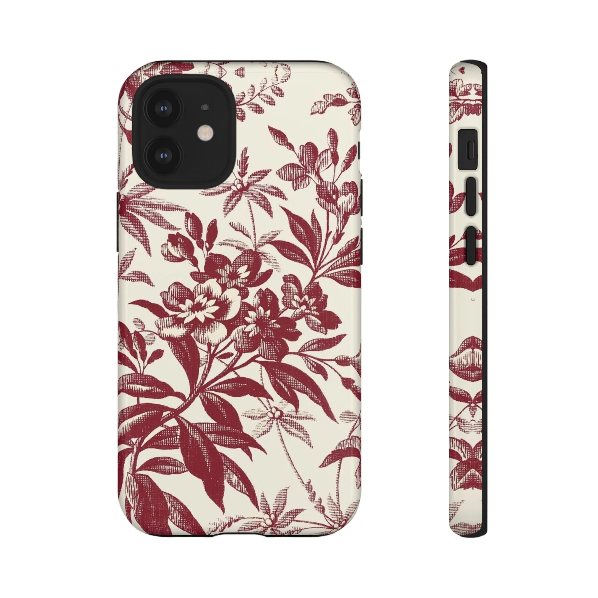 Crimson Bloom Elegance | Tough Phone Case