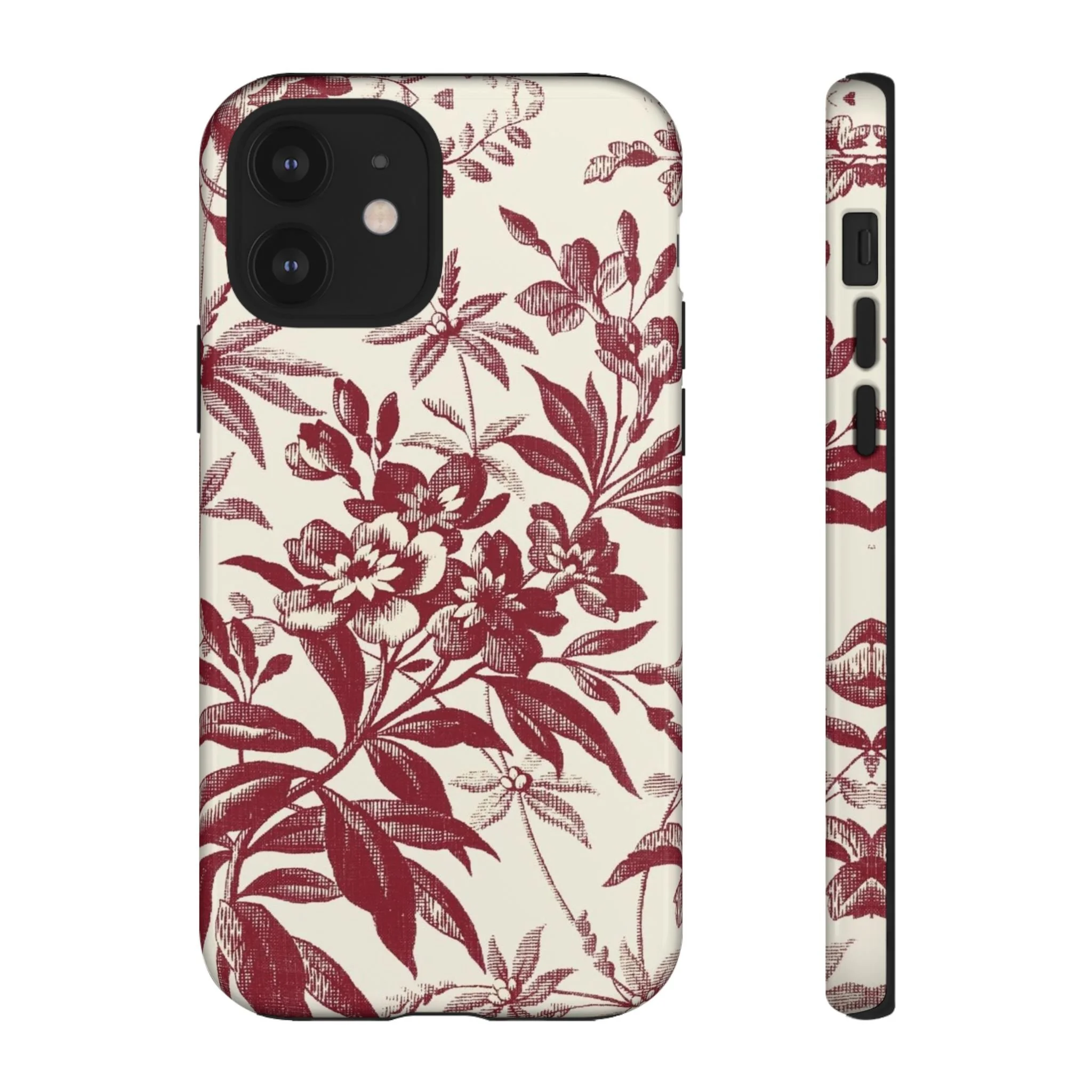 Crimson Bloom Elegance | Tough Phone Case