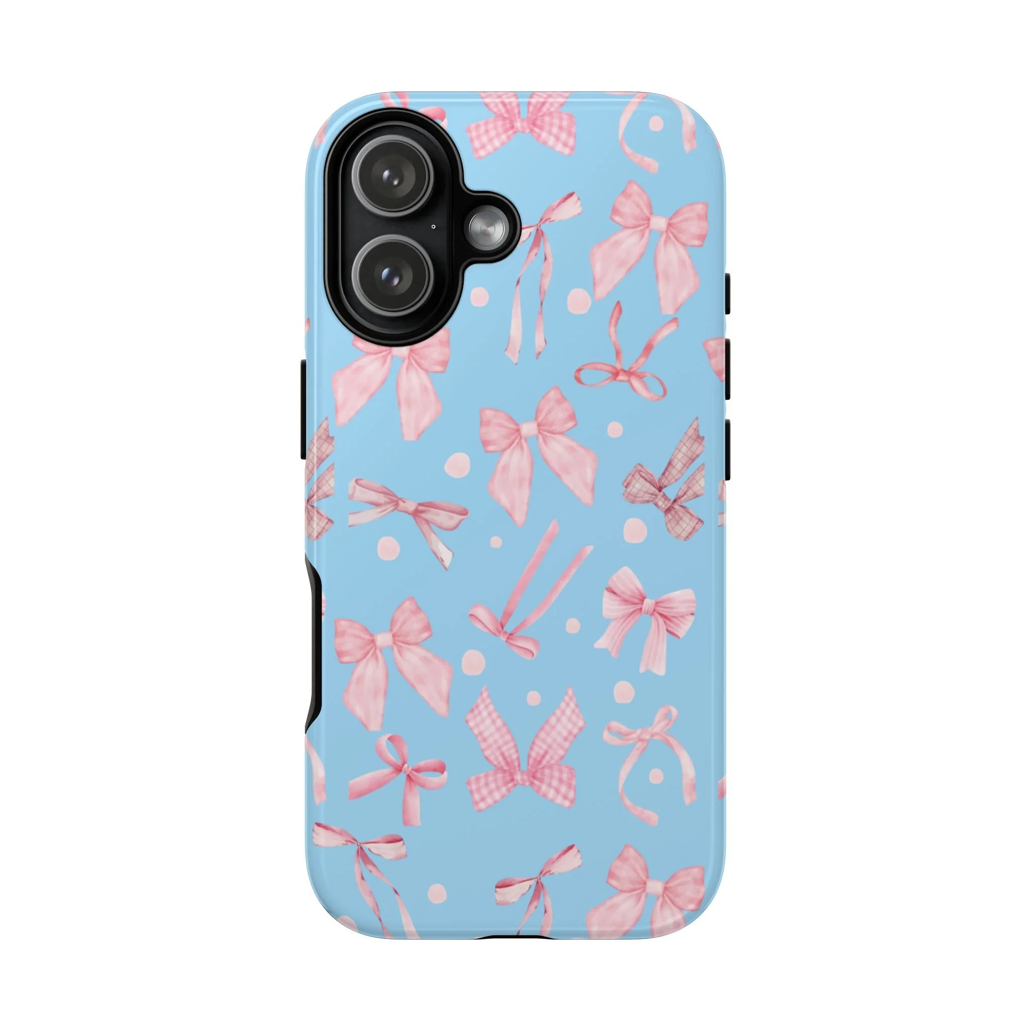 SkyBlue Bows | Tough Phone Case