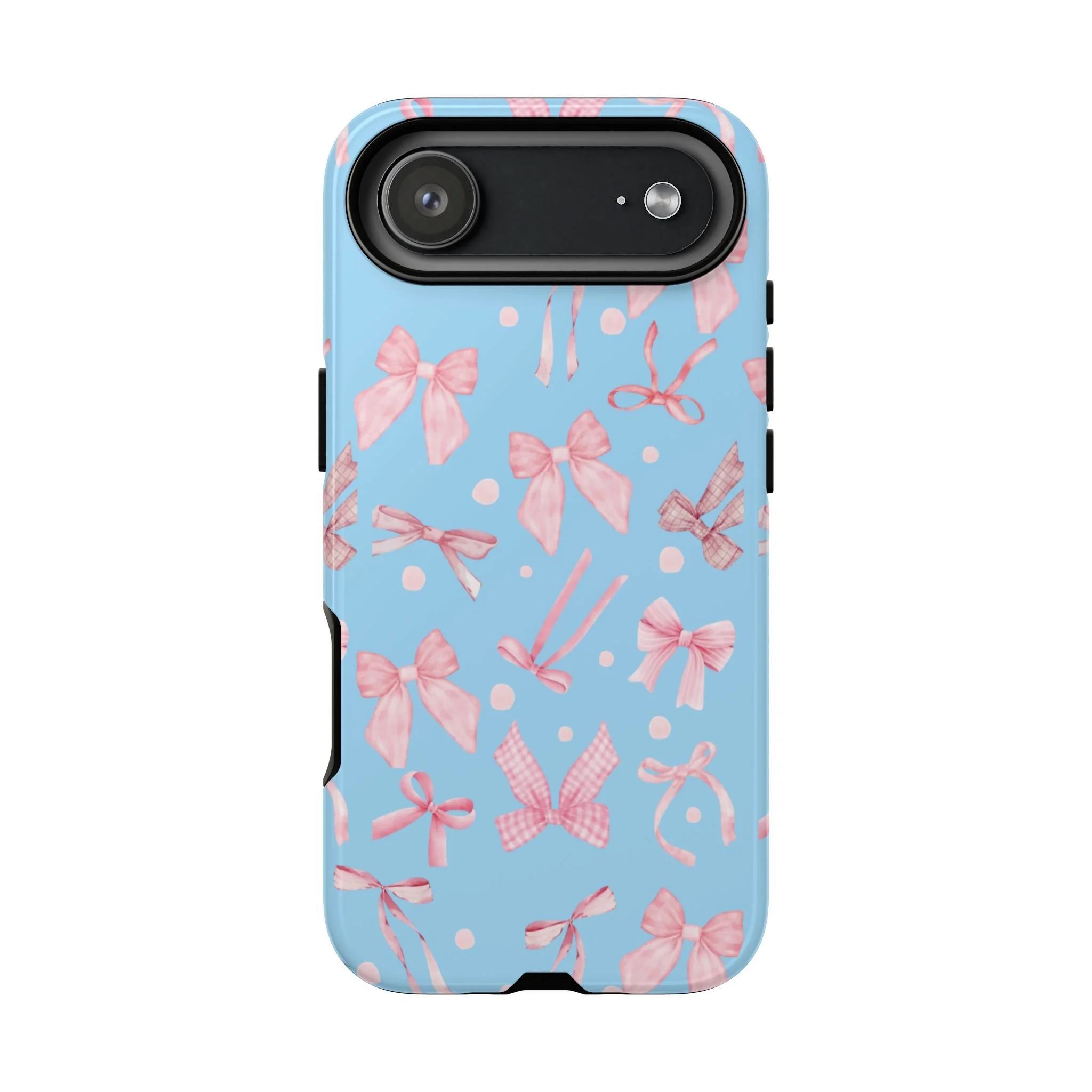 SkyBlue Bows | Tough Phone Case