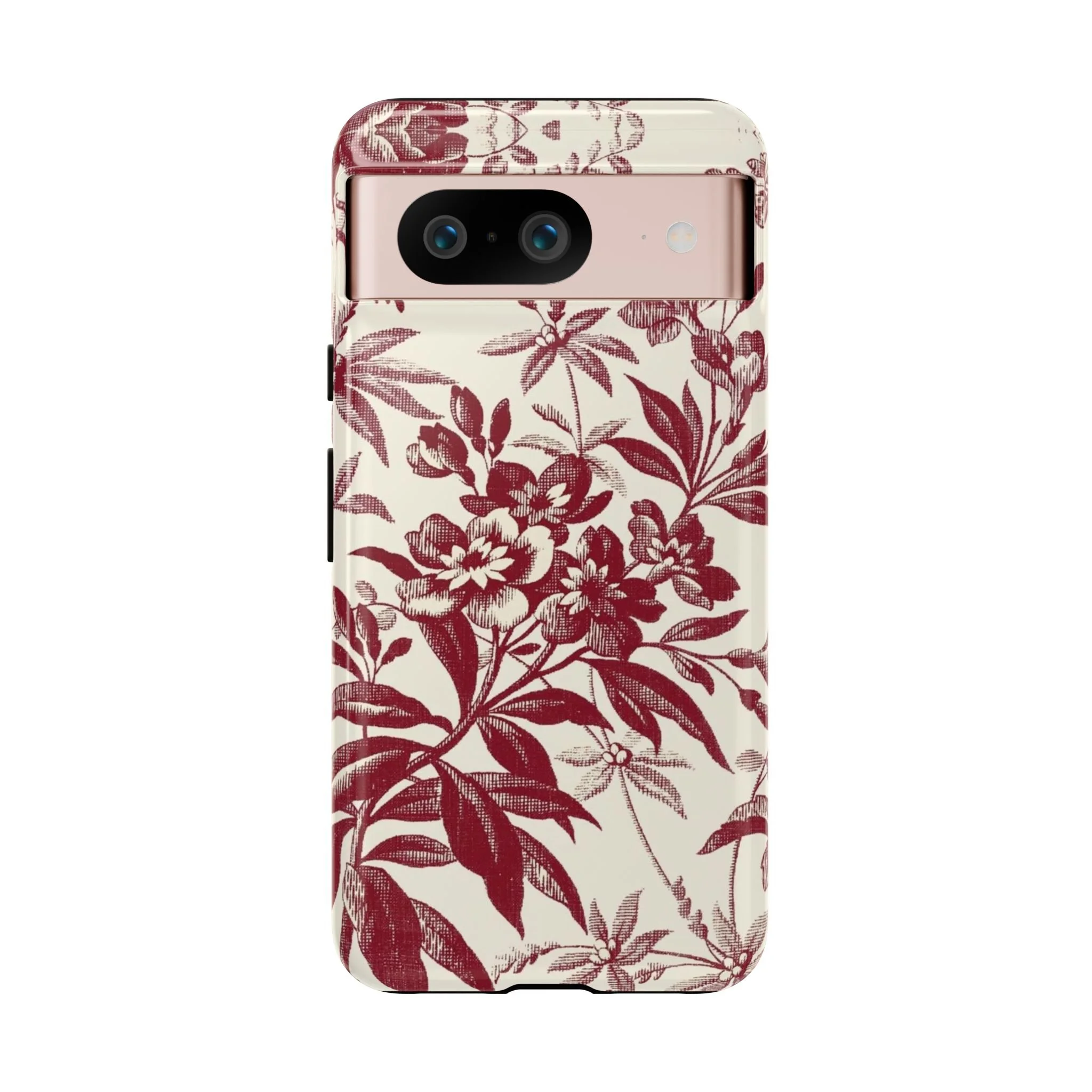 Crimson Bloom Elegance | Tough Phone Case