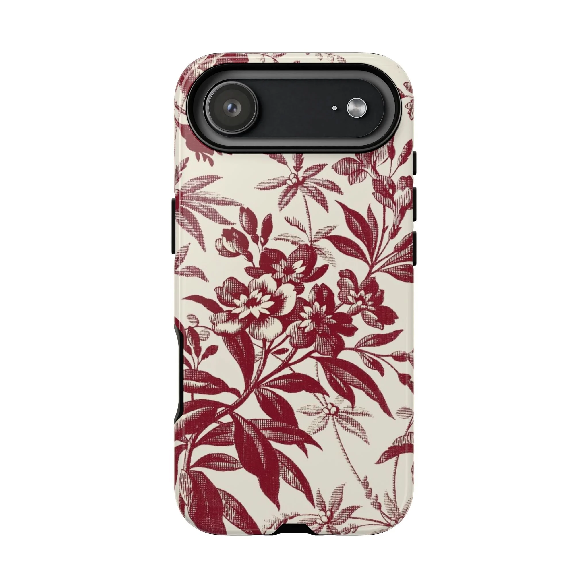 Crimson Bloom Elegance | Tough Phone Case