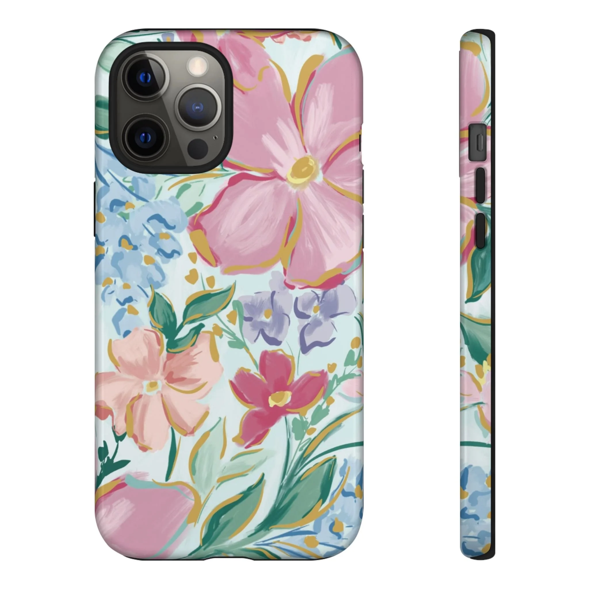 Painted Flowers | Tough Phone Case