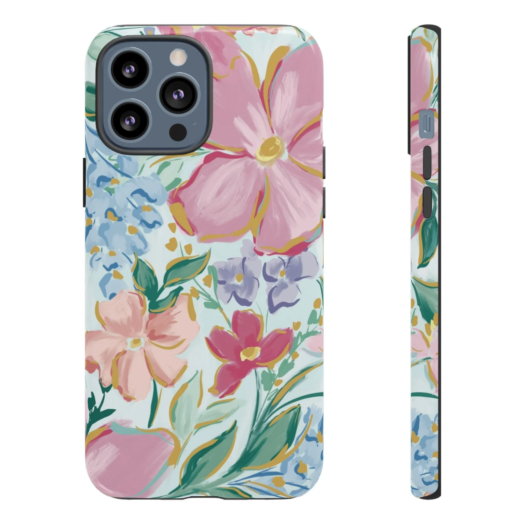 Painted Flowers | Tough Phone Case