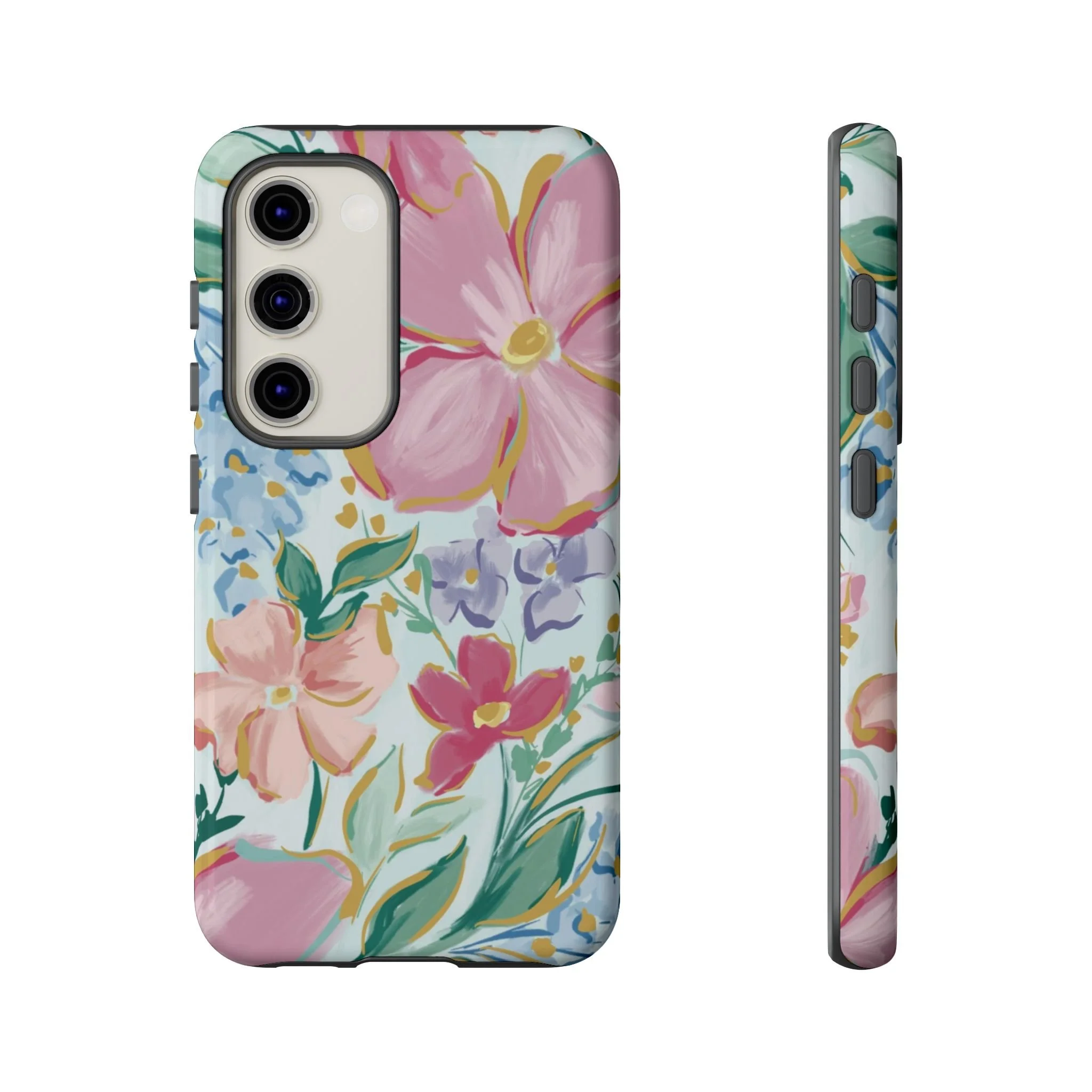 Painted Flowers | Tough Phone Case