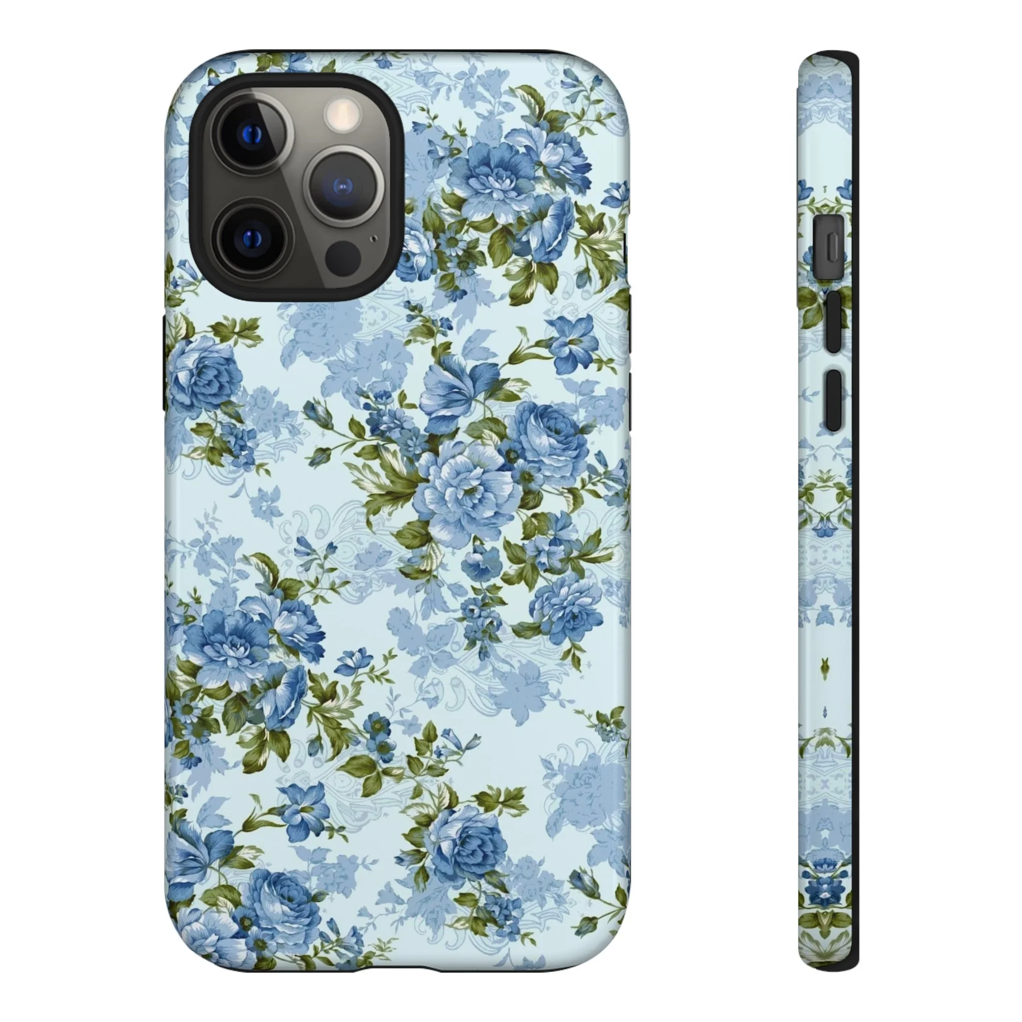 Ocean Garden | Tough Cases with Blue Roses Design