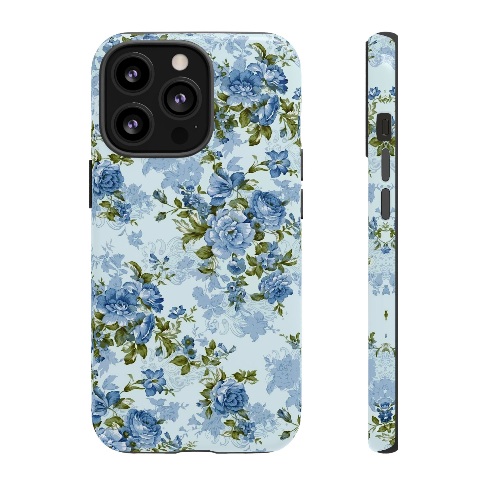 Ocean Garden | Tough Cases with Blue Roses Design