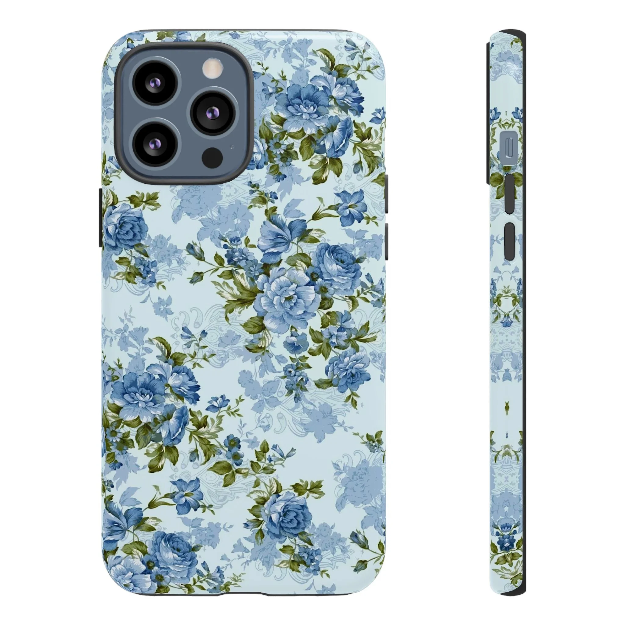 Ocean Garden | Tough Cases with Blue Roses Design