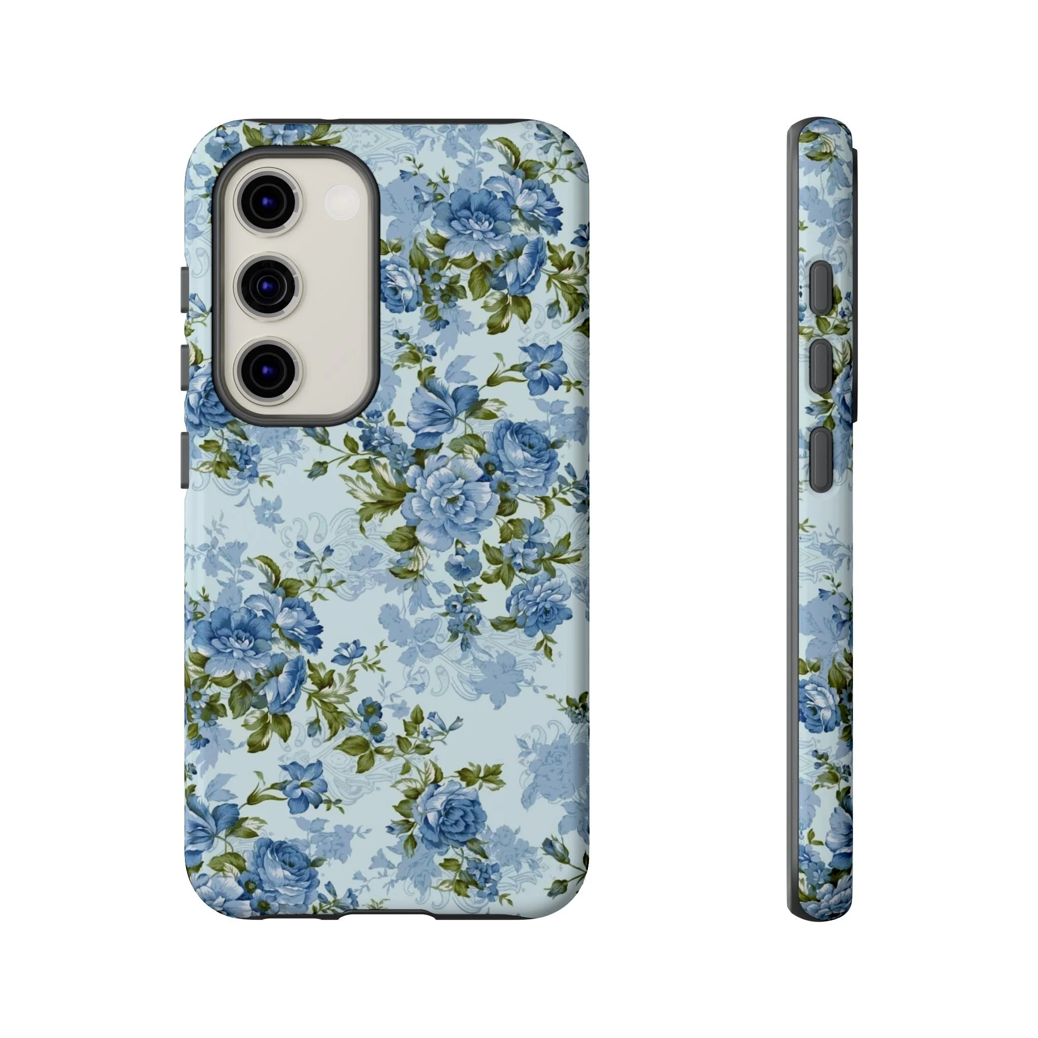 Ocean Garden | Tough Cases with Blue Roses Design