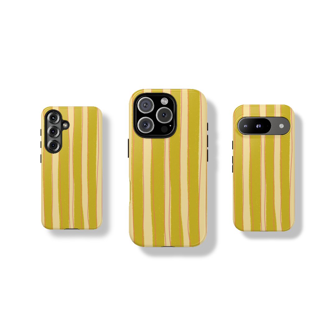 Tropical Stripes | Tough Phone Case