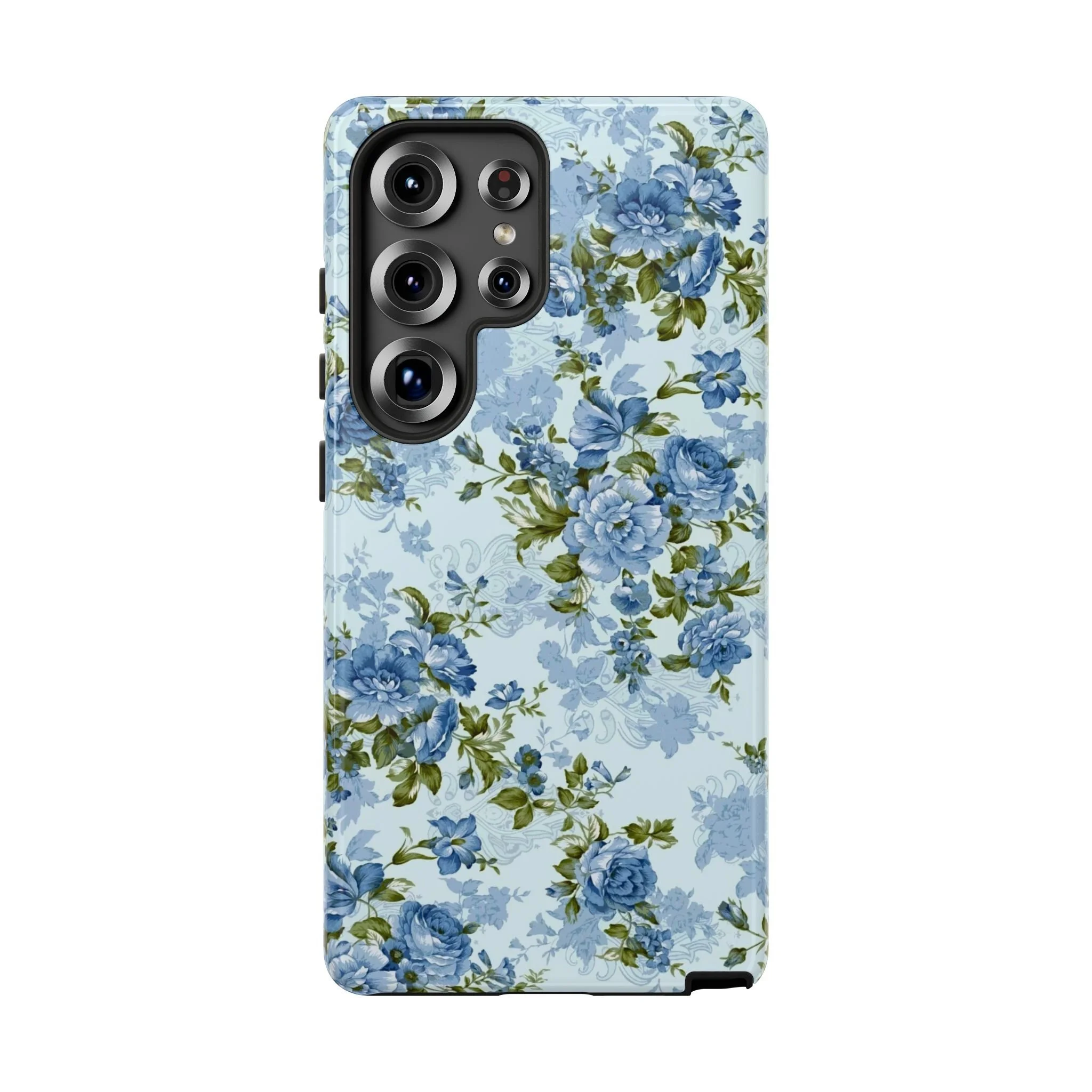 Ocean Garden | Tough Cases with Blue Roses Design