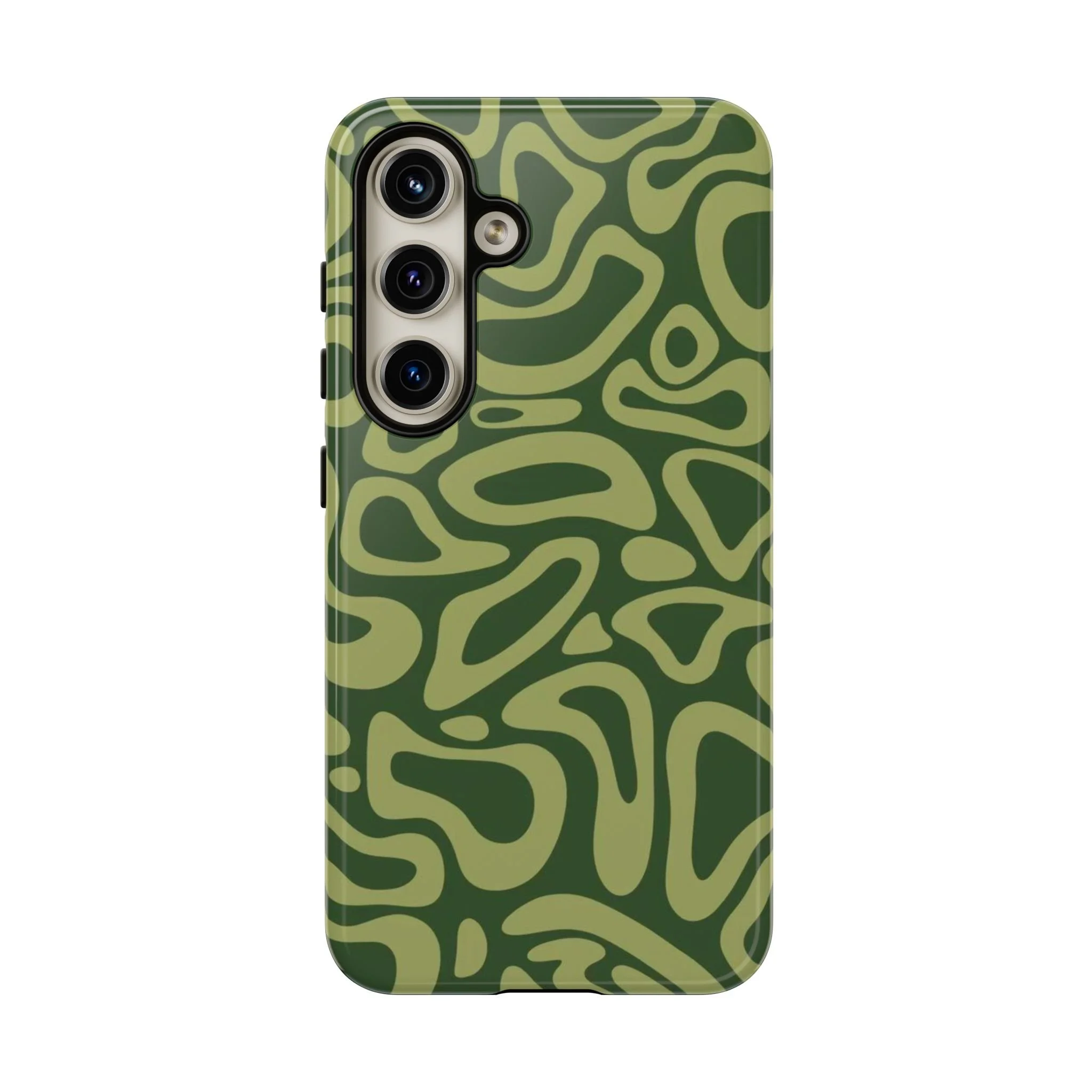 Abstract Green Layers |Tough Phone Case