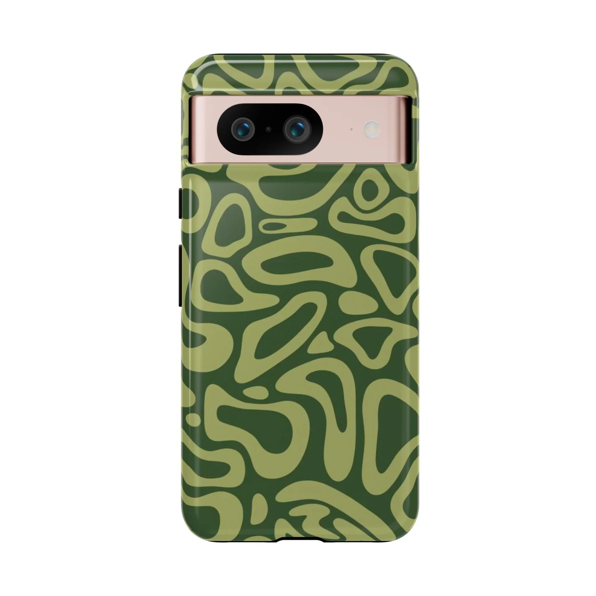 Abstract Green Layers |Tough Phone Case