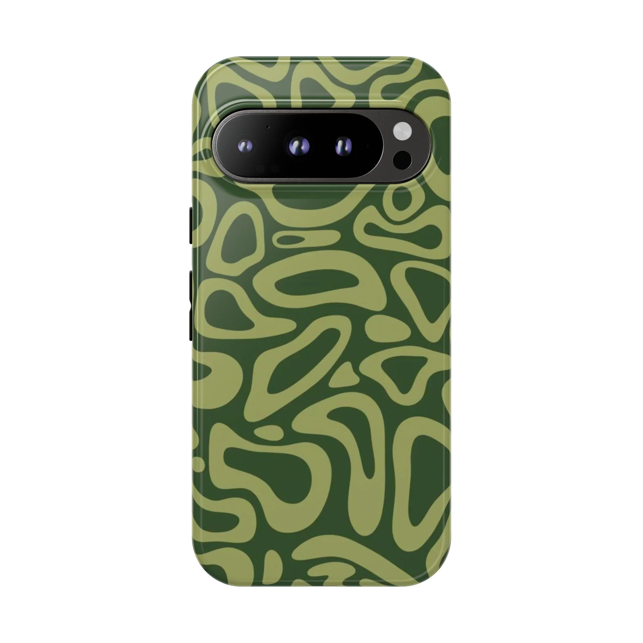 Abstract Green Layers |Tough Phone Case