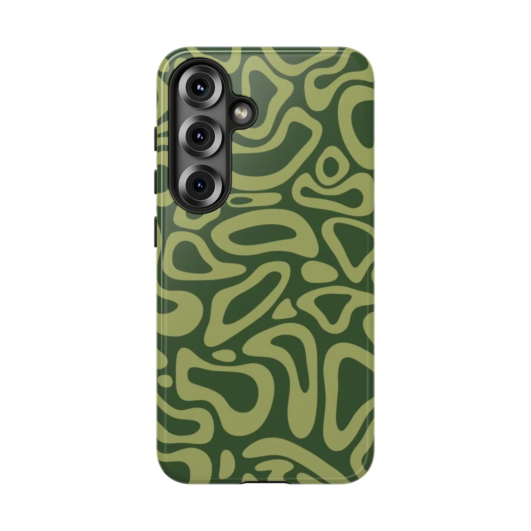 Abstract Green Layers |Tough Phone Case