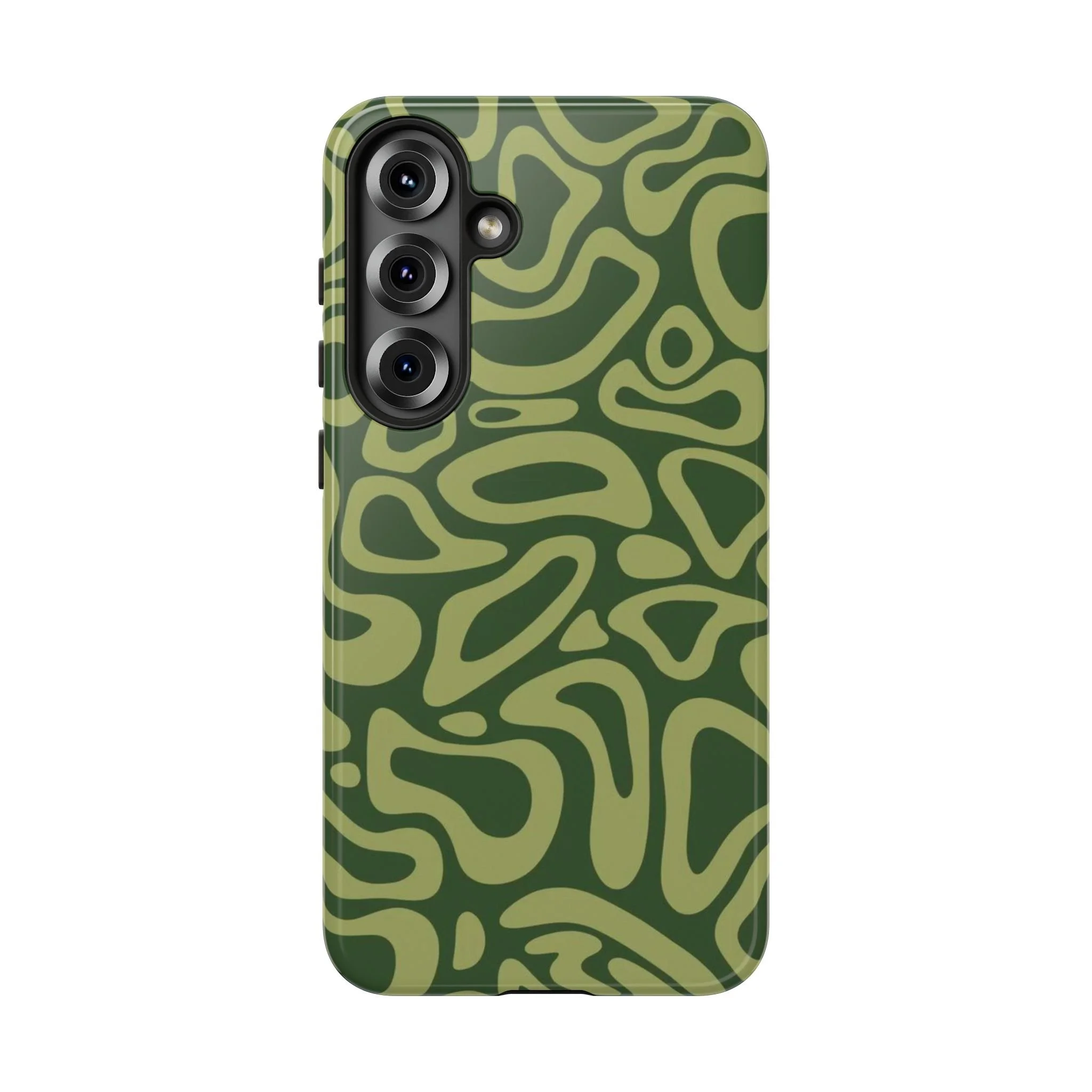 Abstract Green Layers |Tough Phone Case