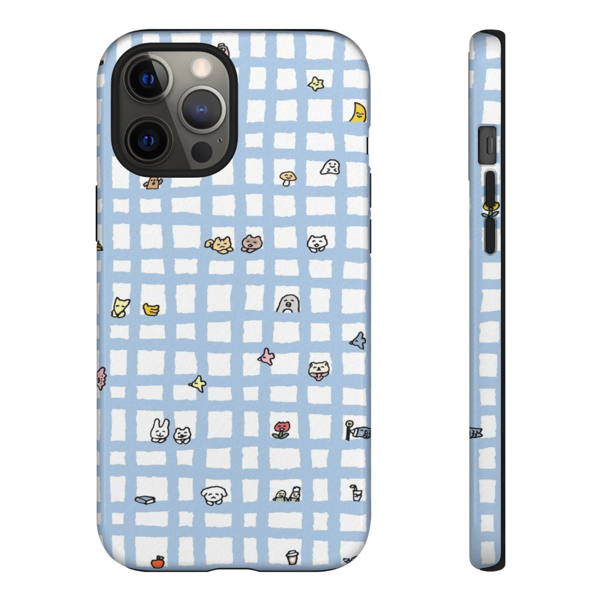 Kawaii Cartoon Pattern | Tough Phone Case