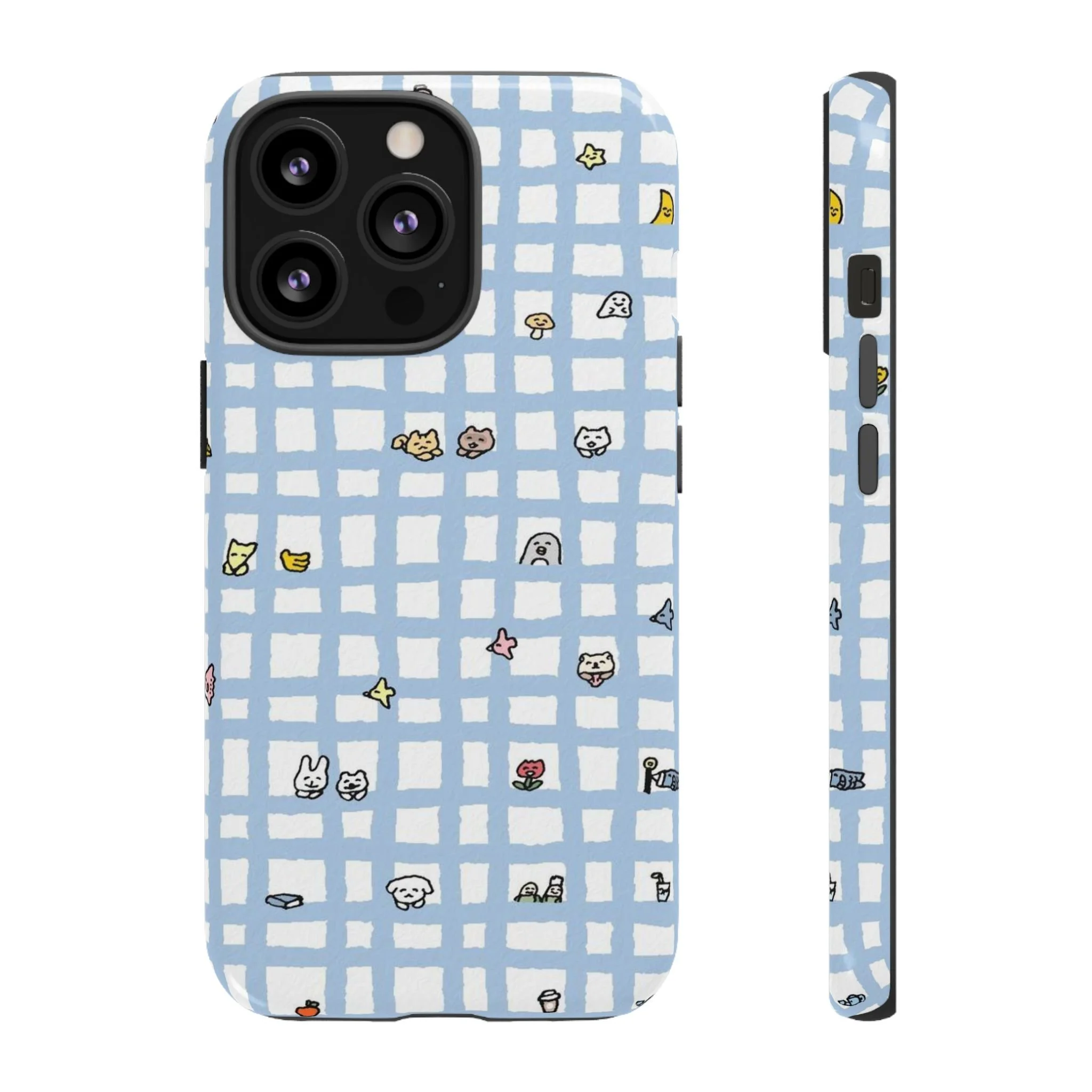 Kawaii Cartoon Pattern | Tough Phone Case