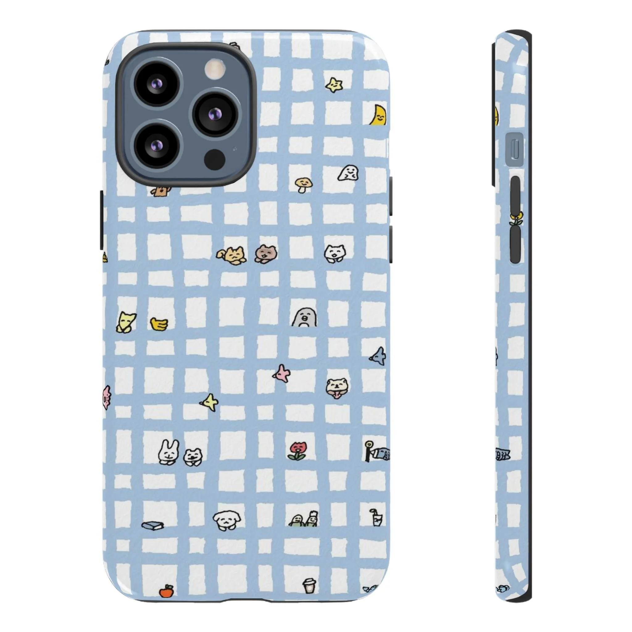 Kawaii Cartoon Pattern | Tough Phone Case