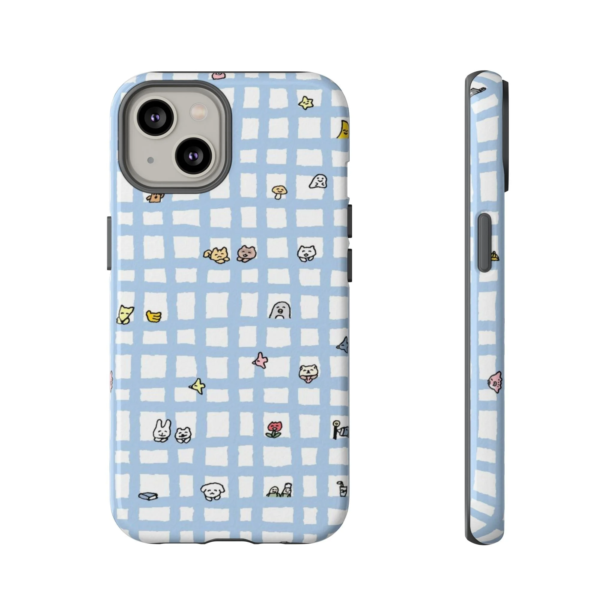 Kawaii Cartoon Pattern | Tough Phone Case