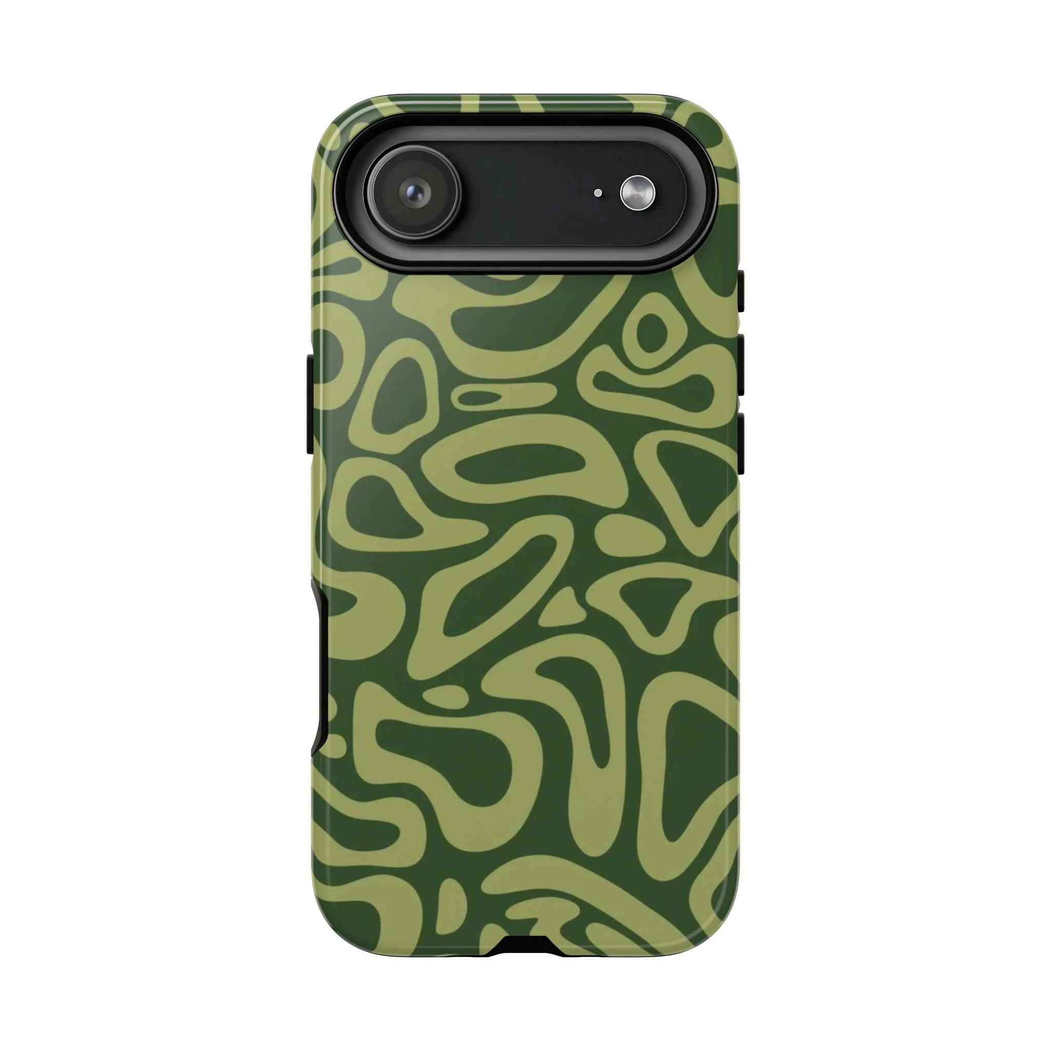 Abstract Green Layers |Tough Phone Case
