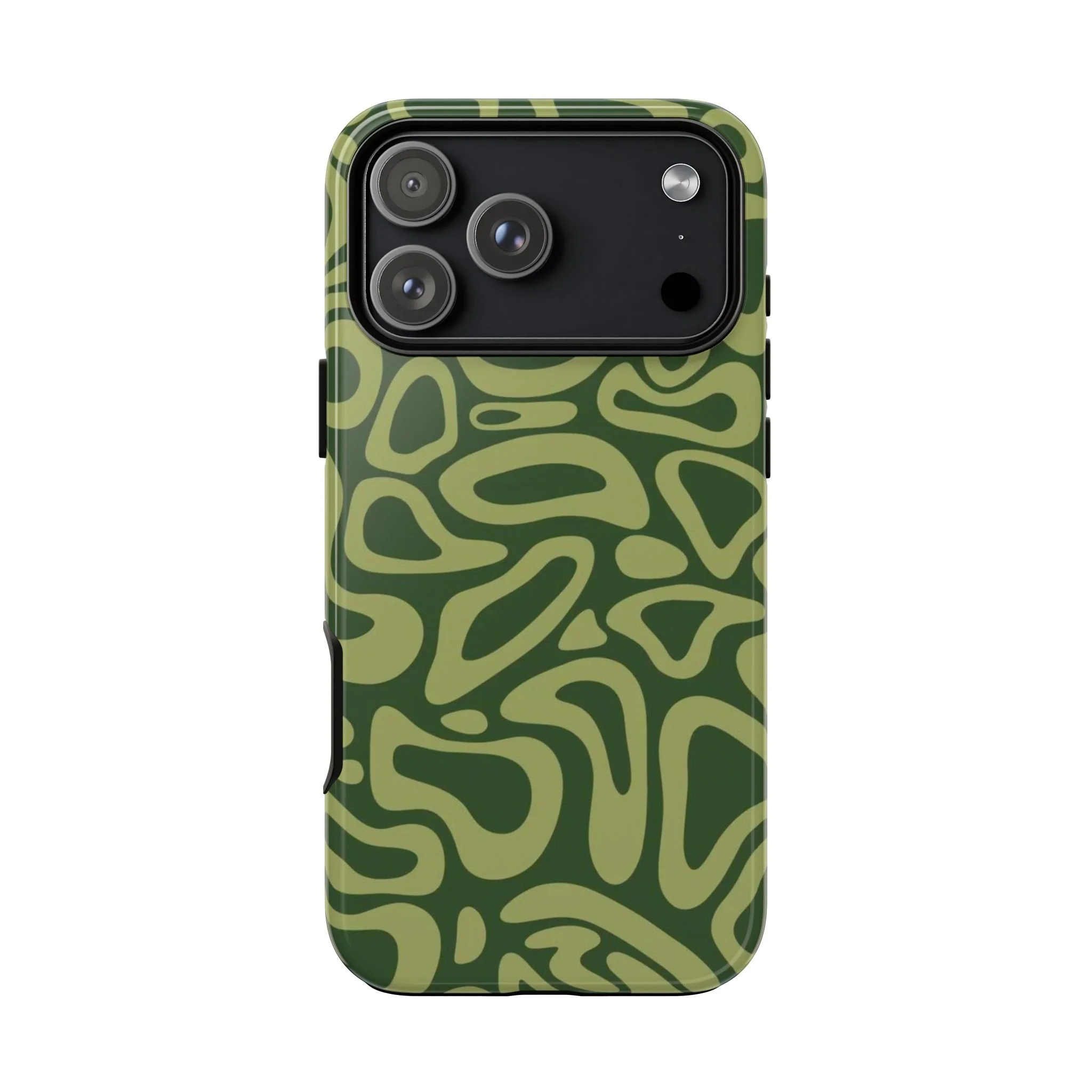 Abstract Green Layers |Tough Phone Case