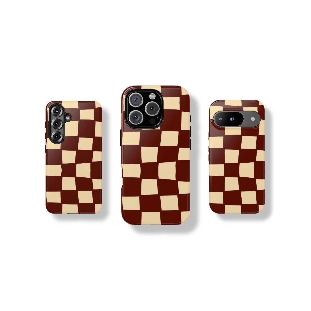 Vintage Chessboard | Tough Phone Case