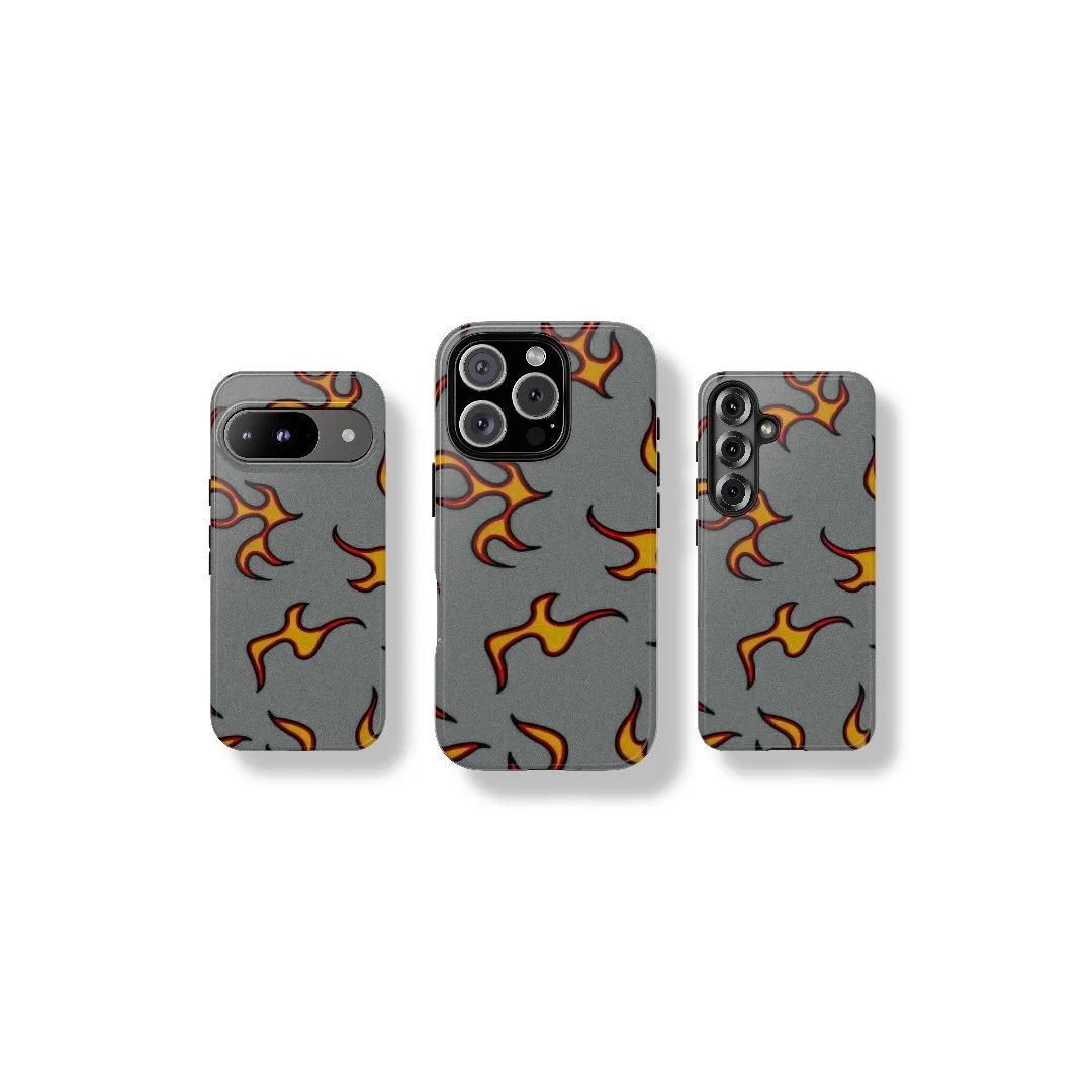 Flame Print | Tough Phone Case