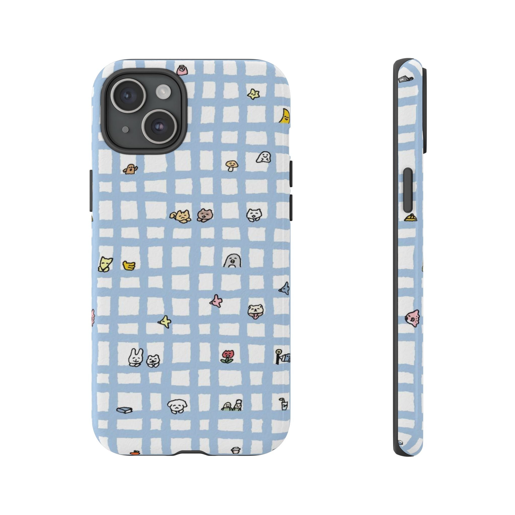 Kawaii Cartoon Pattern | Tough Phone Case