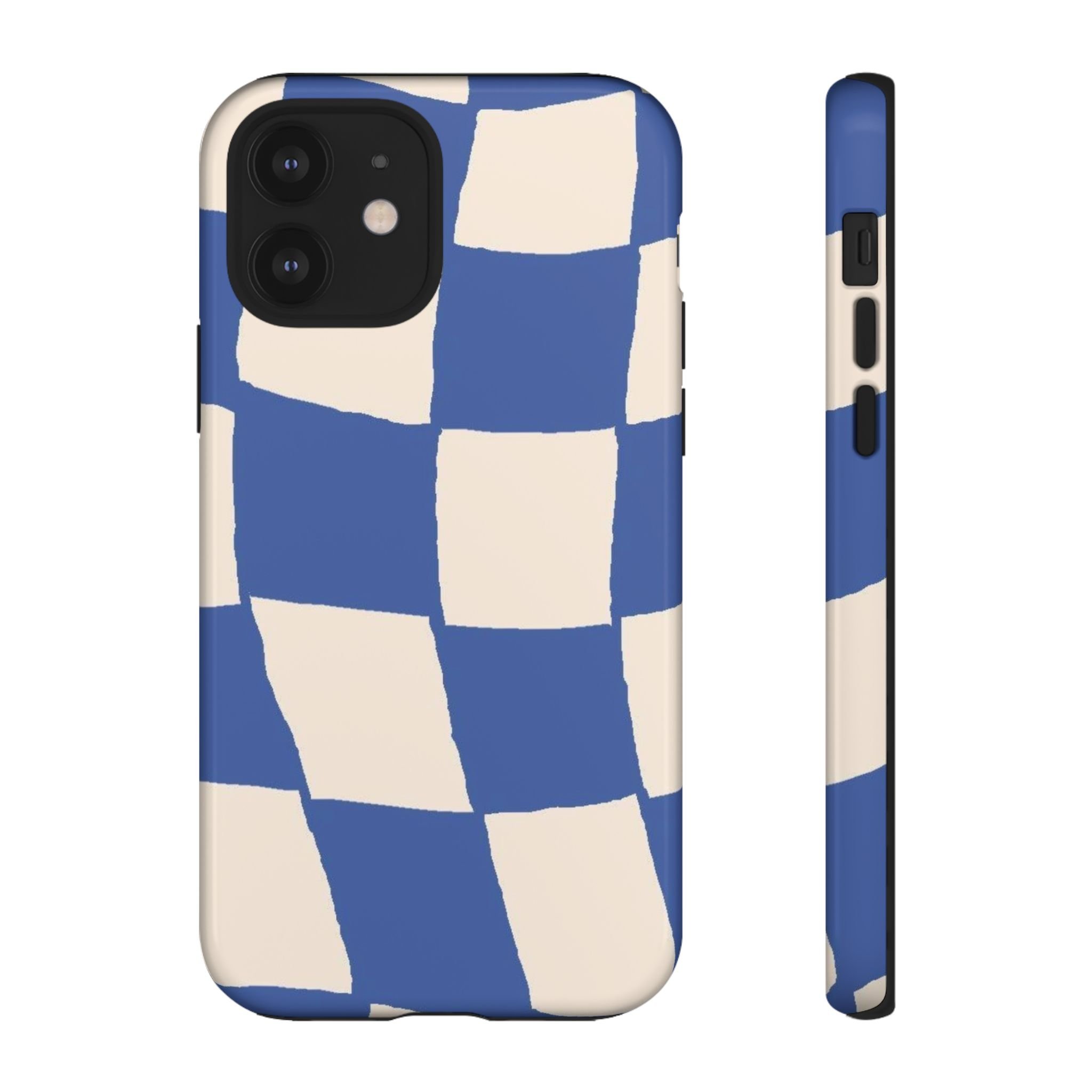 Blue Checkerboard | Tough Phone Case