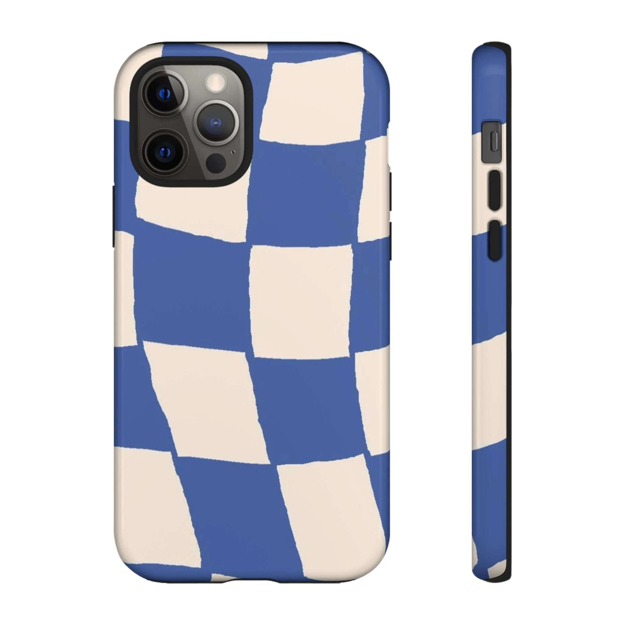 Blue Checkerboard | Tough Phone Case