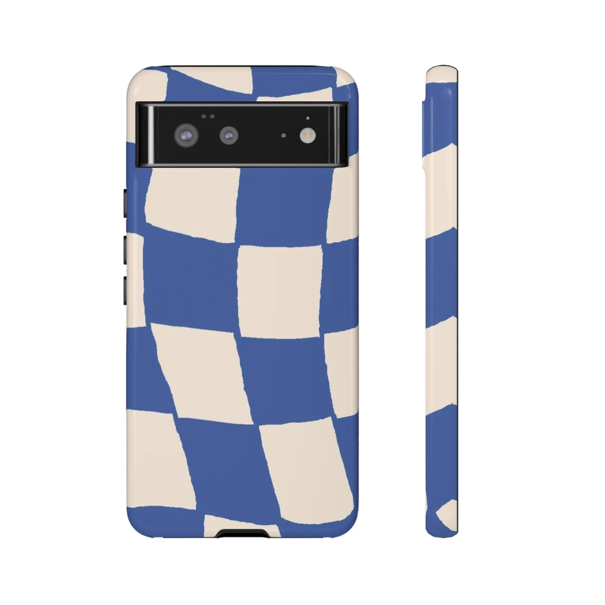Blue Checkerboard | Tough Phone Case