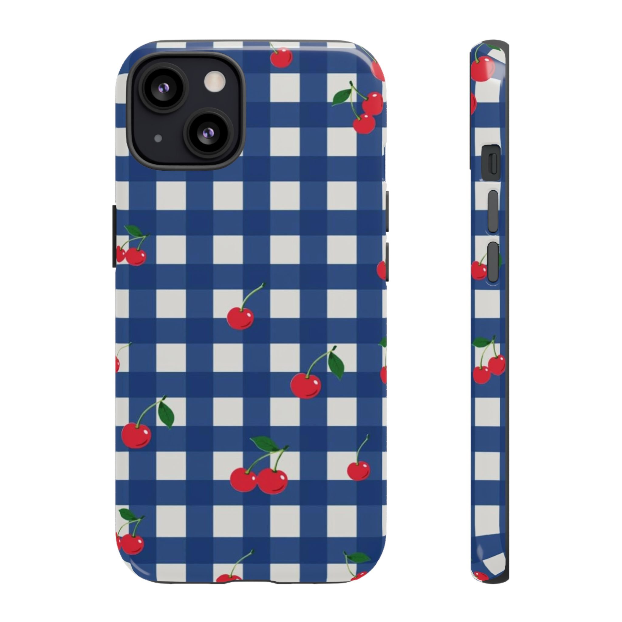 Cherry Gingham | Tough Phone Case