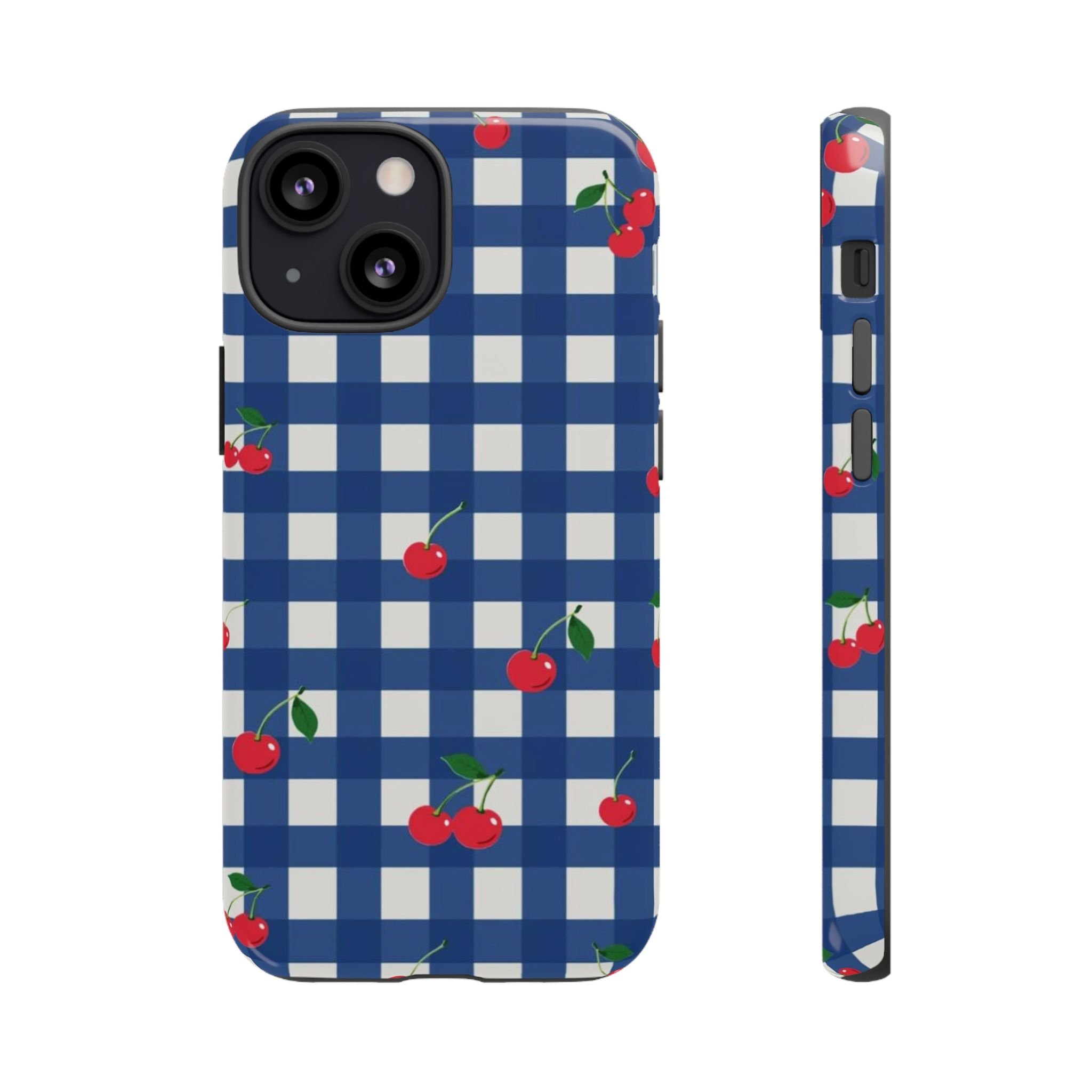 Cherry Gingham | Tough Phone Case