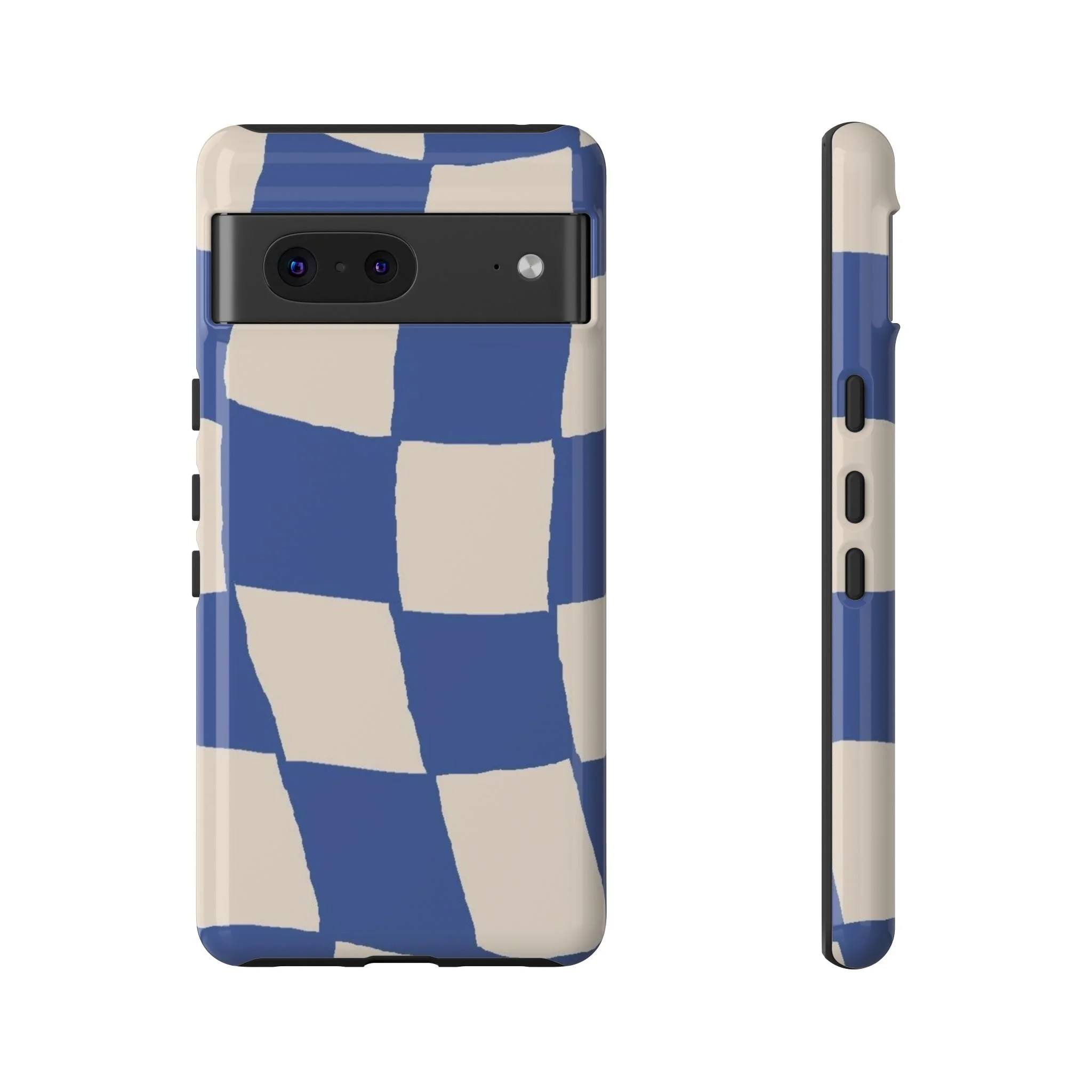 Blue Checkerboard | Tough Phone Case