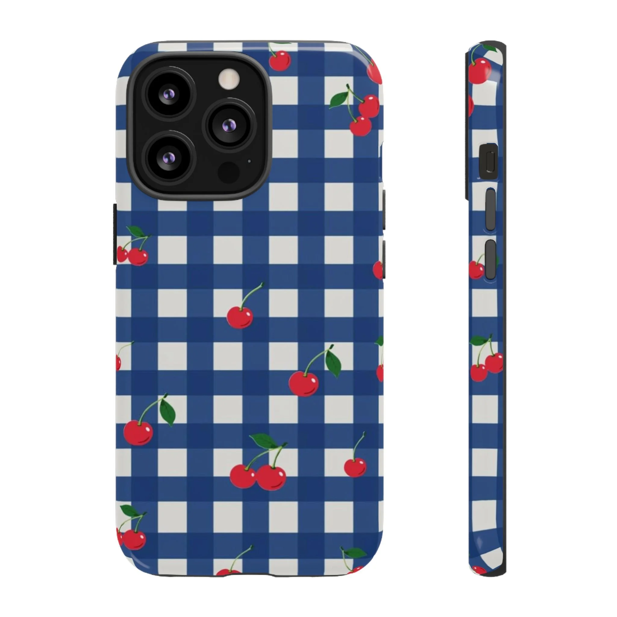 Cherry Gingham | Tough Phone Case