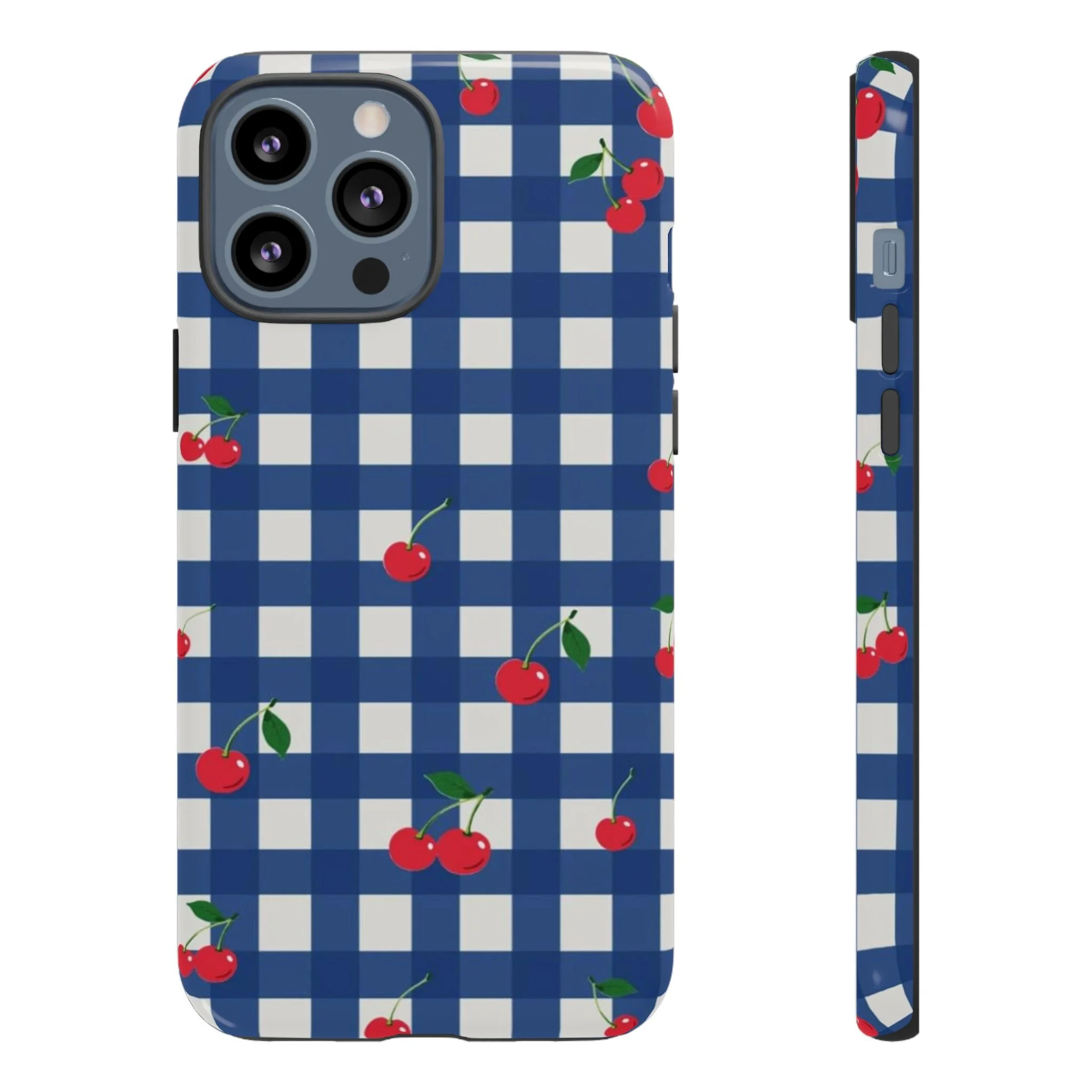 Cherry Gingham | Tough Phone Case