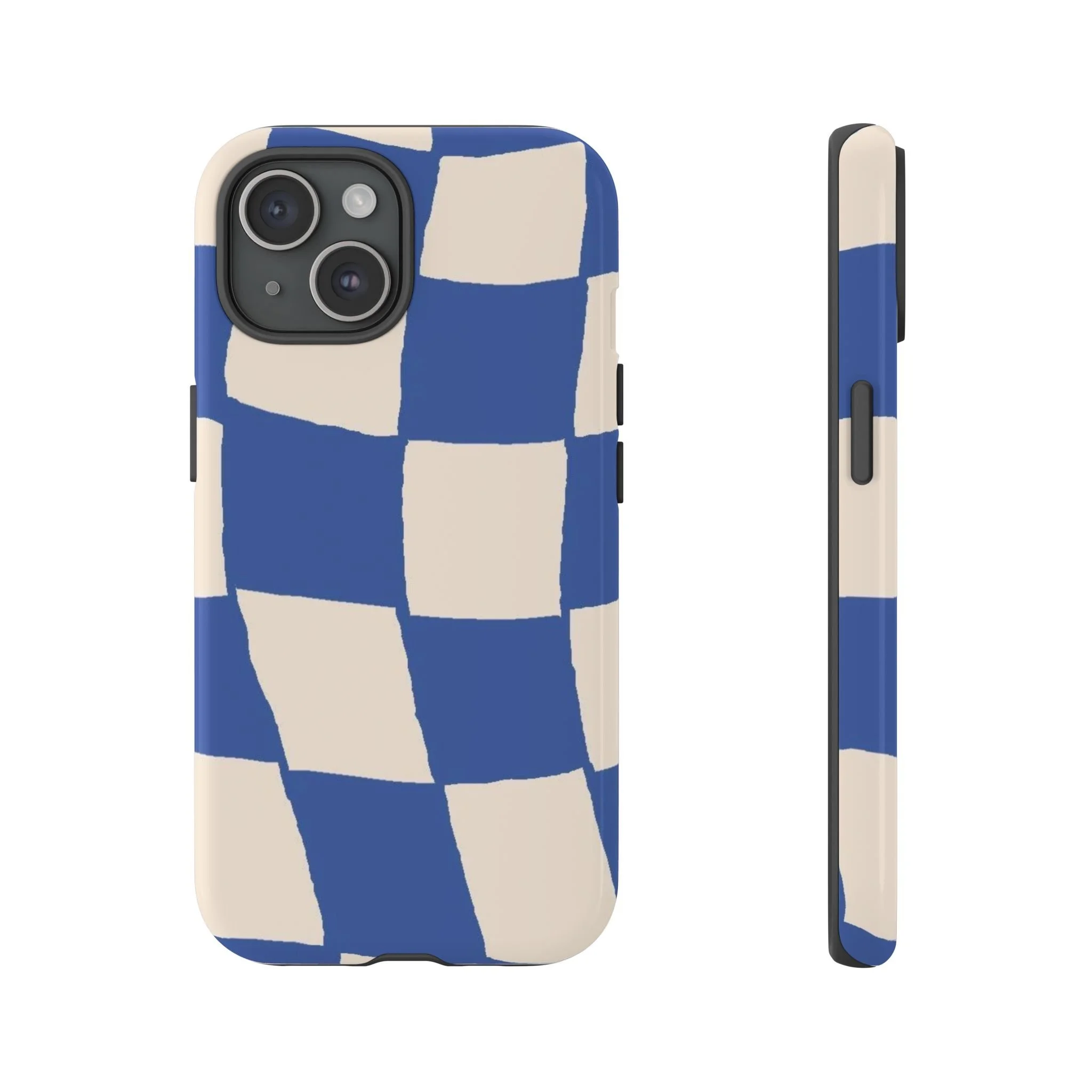 Blue Checkerboard | Tough Phone Case
