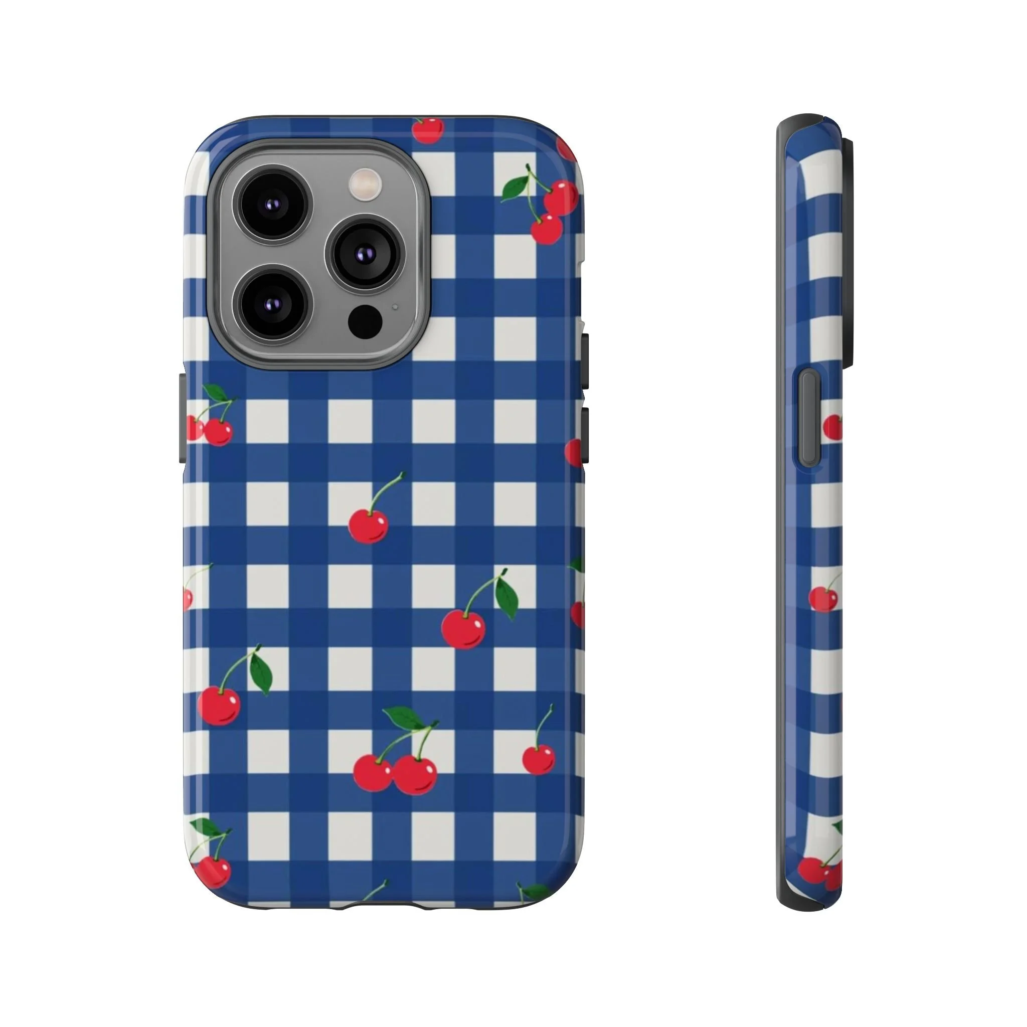 Cherry Gingham | Tough Phone Case
