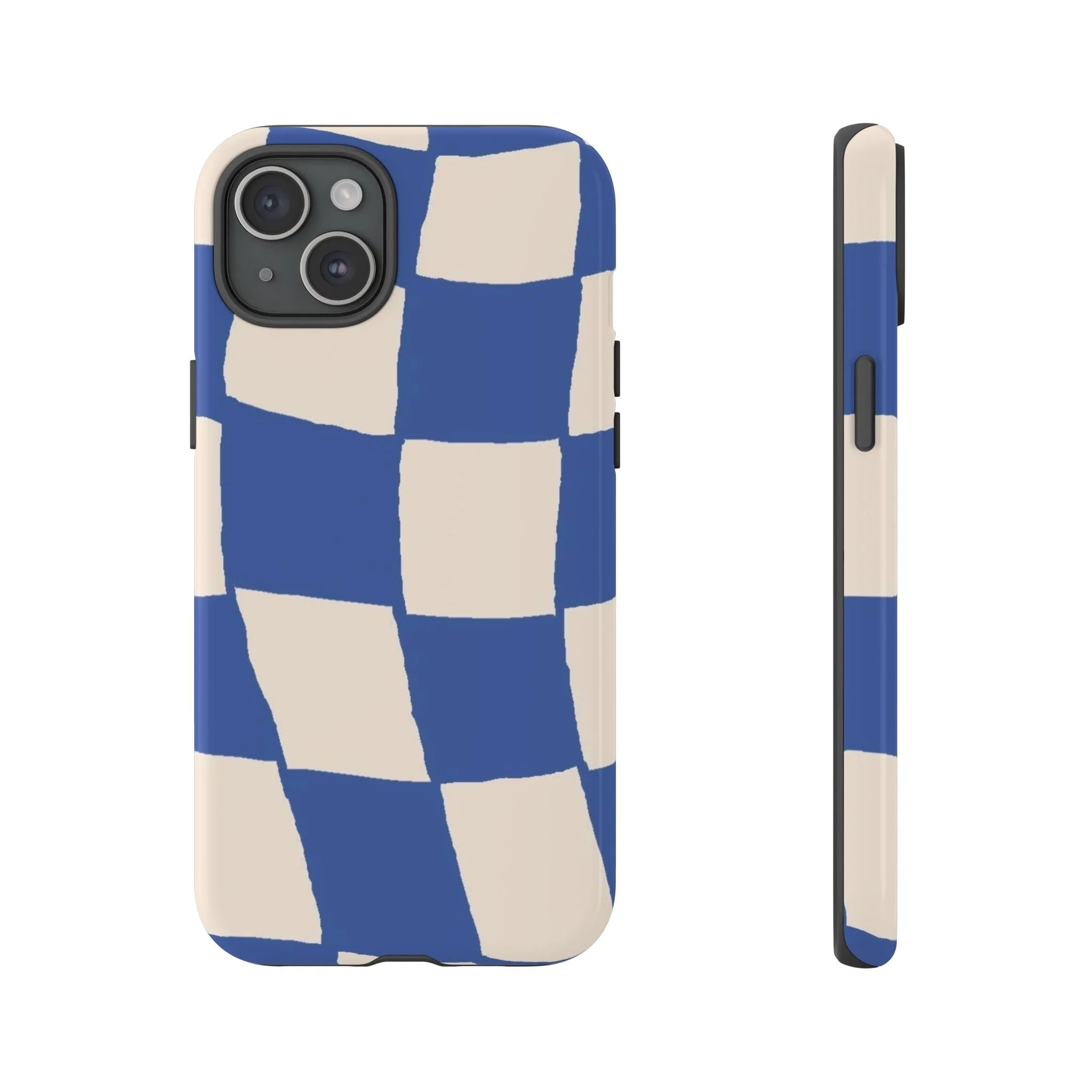 Blue Checkerboard | Tough Phone Case