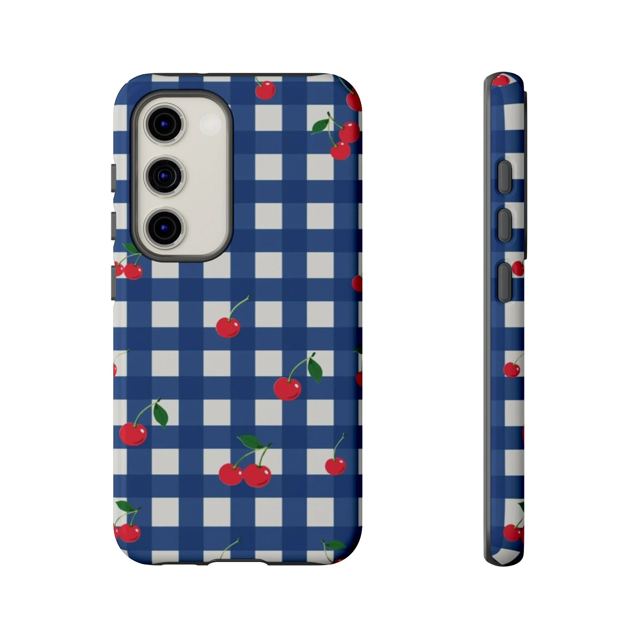Cherry Gingham | Tough Phone Case