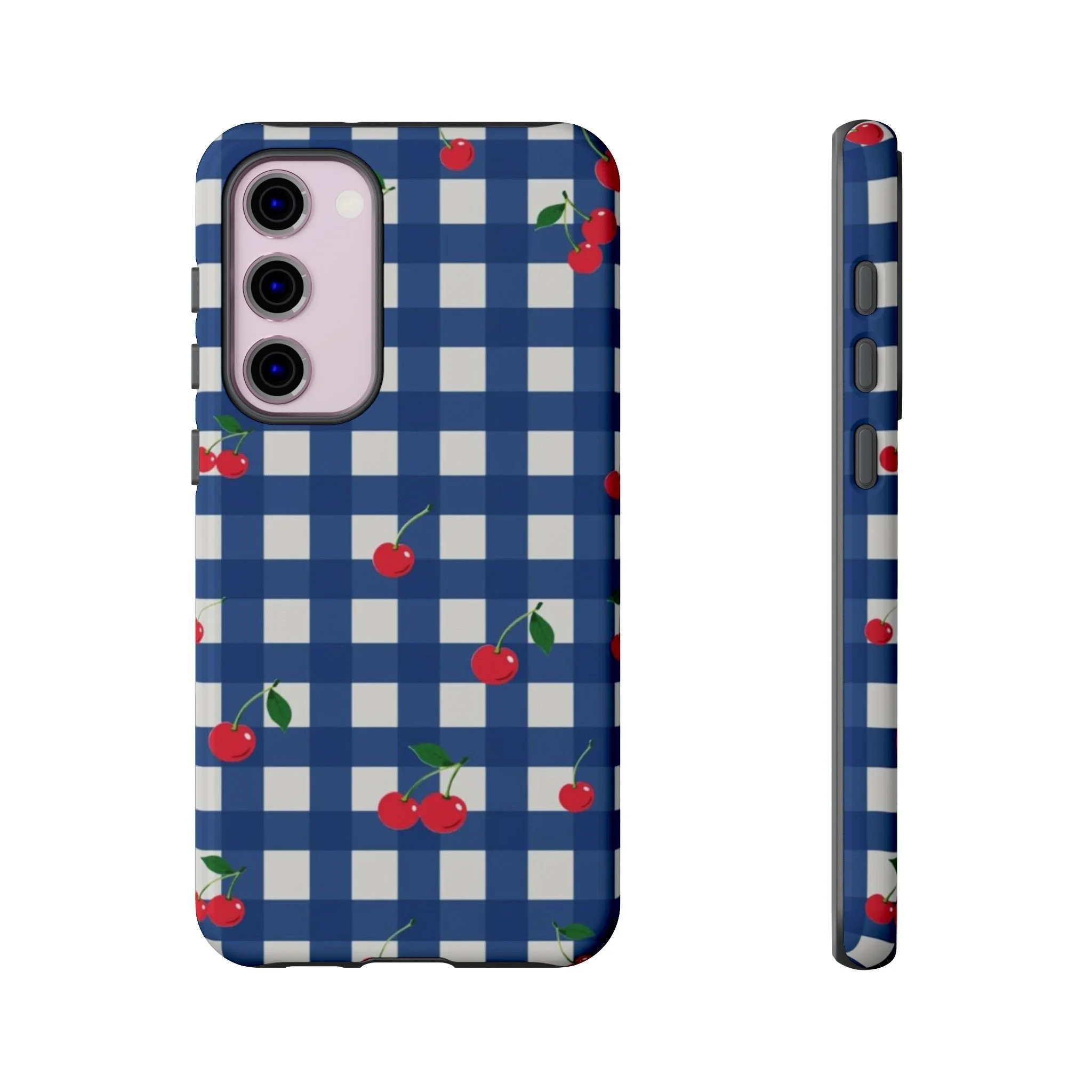 Cherry Gingham | Tough Phone Case