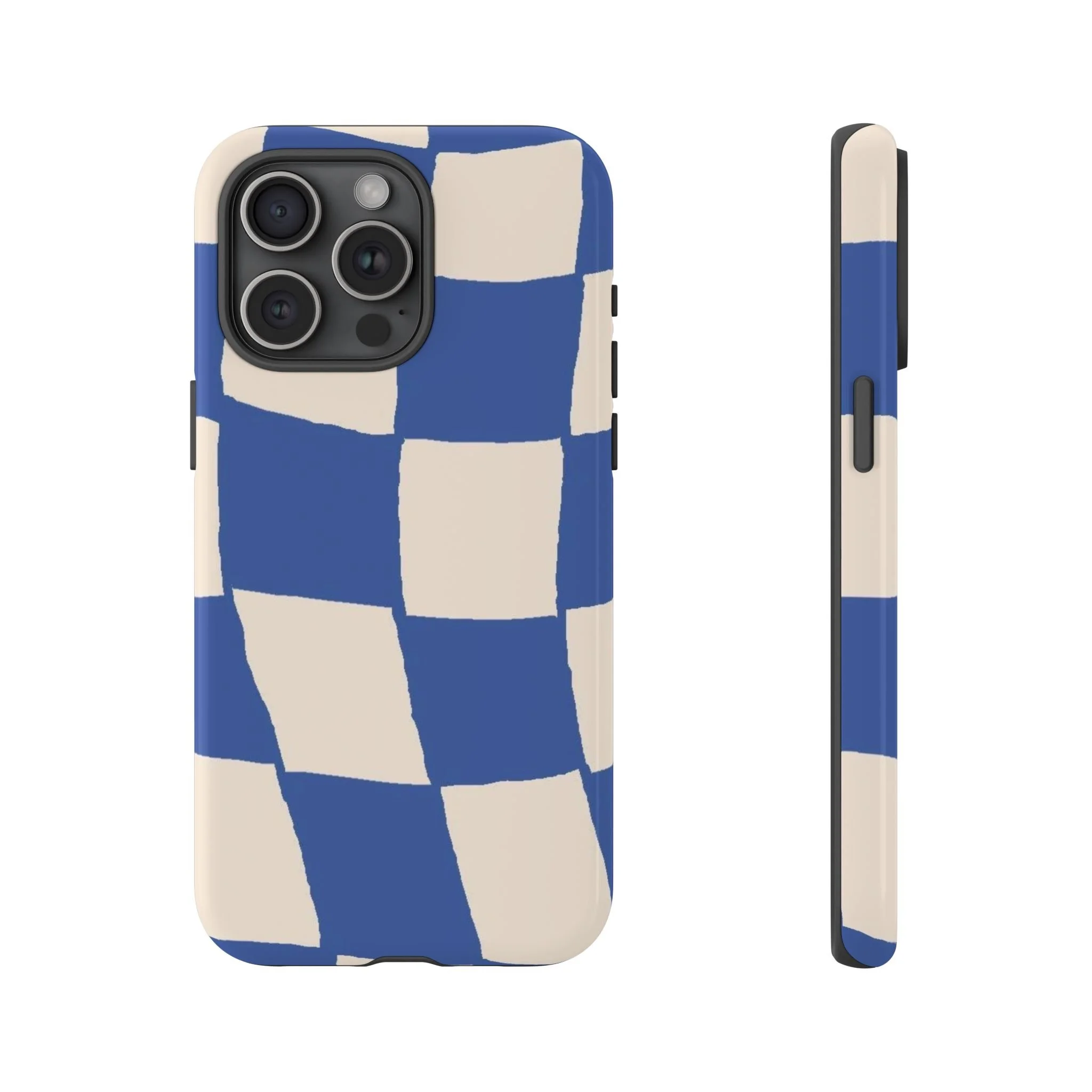 Blue Checkerboard | Tough Phone Case