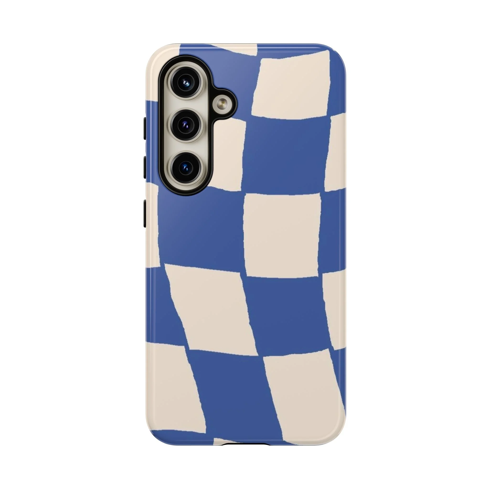 Blue Checkerboard | Tough Phone Case
