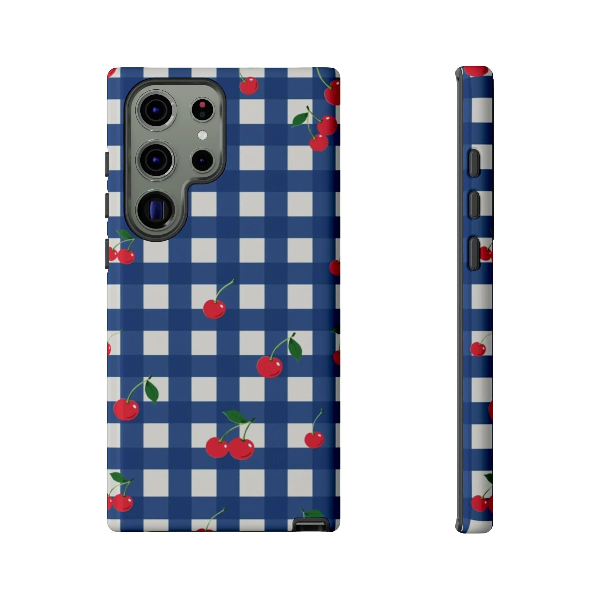 Cherry Gingham | Tough Phone Case