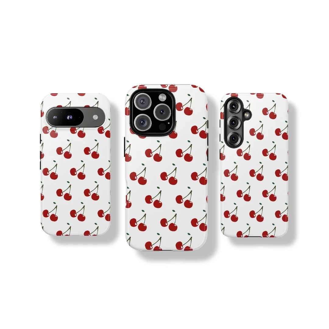 Cherry Print | Tough Phone Case